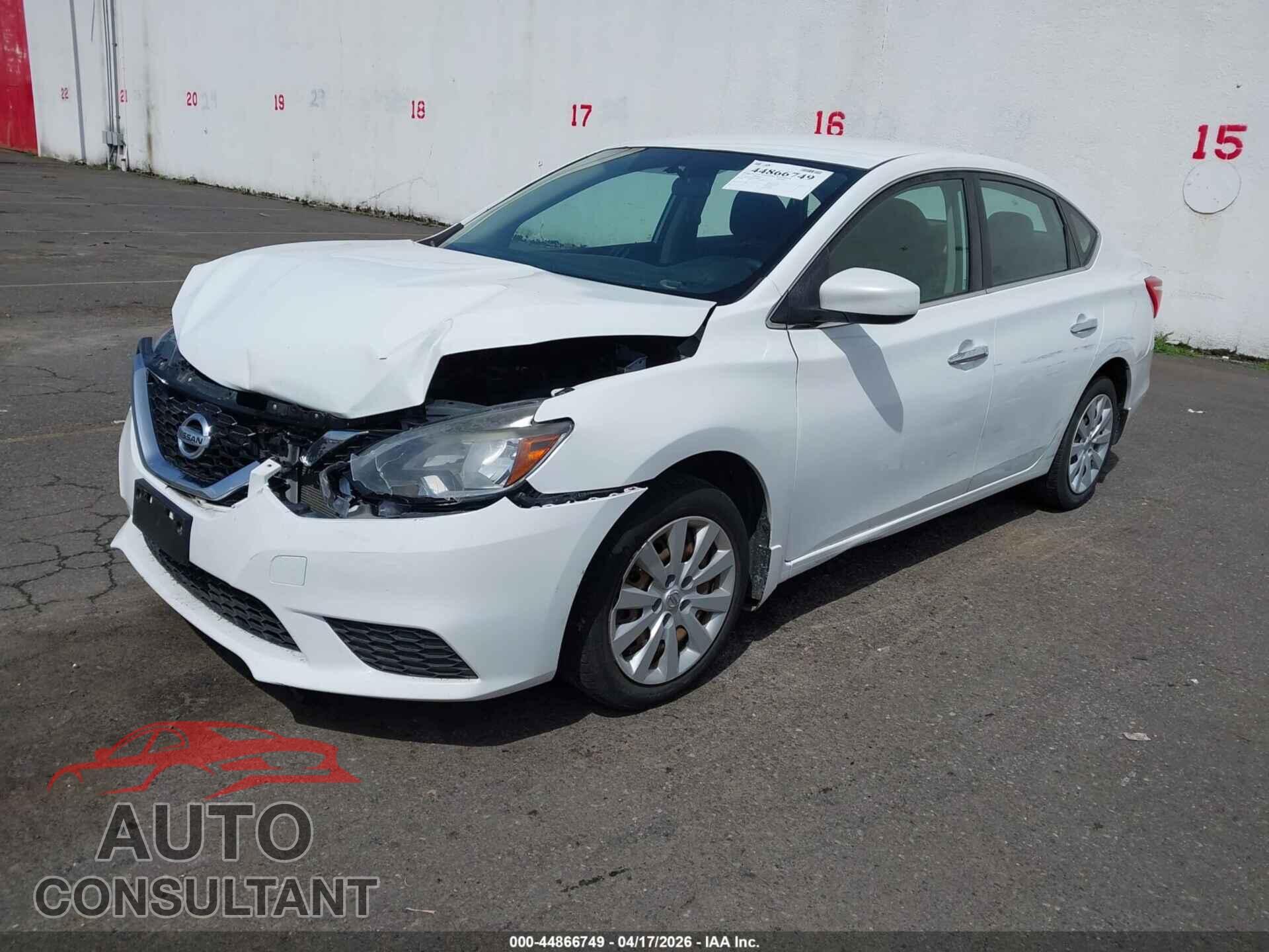 NISSAN SENTRA 2017 - 3N1AB7AP7HY399898