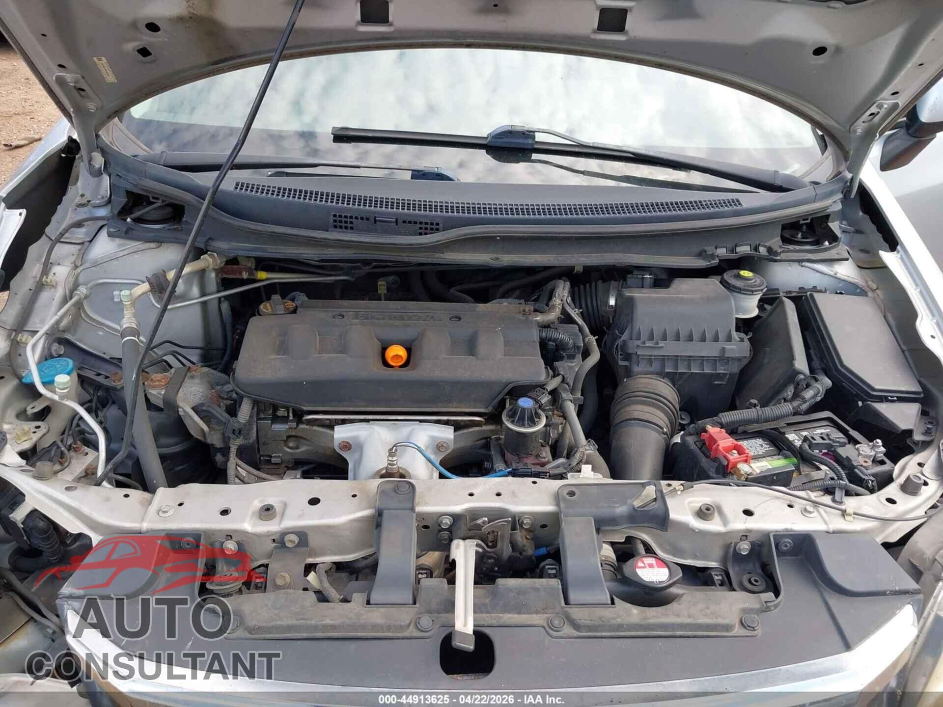 HONDA CIVIC 2012 - 19XFB2F59CE307553