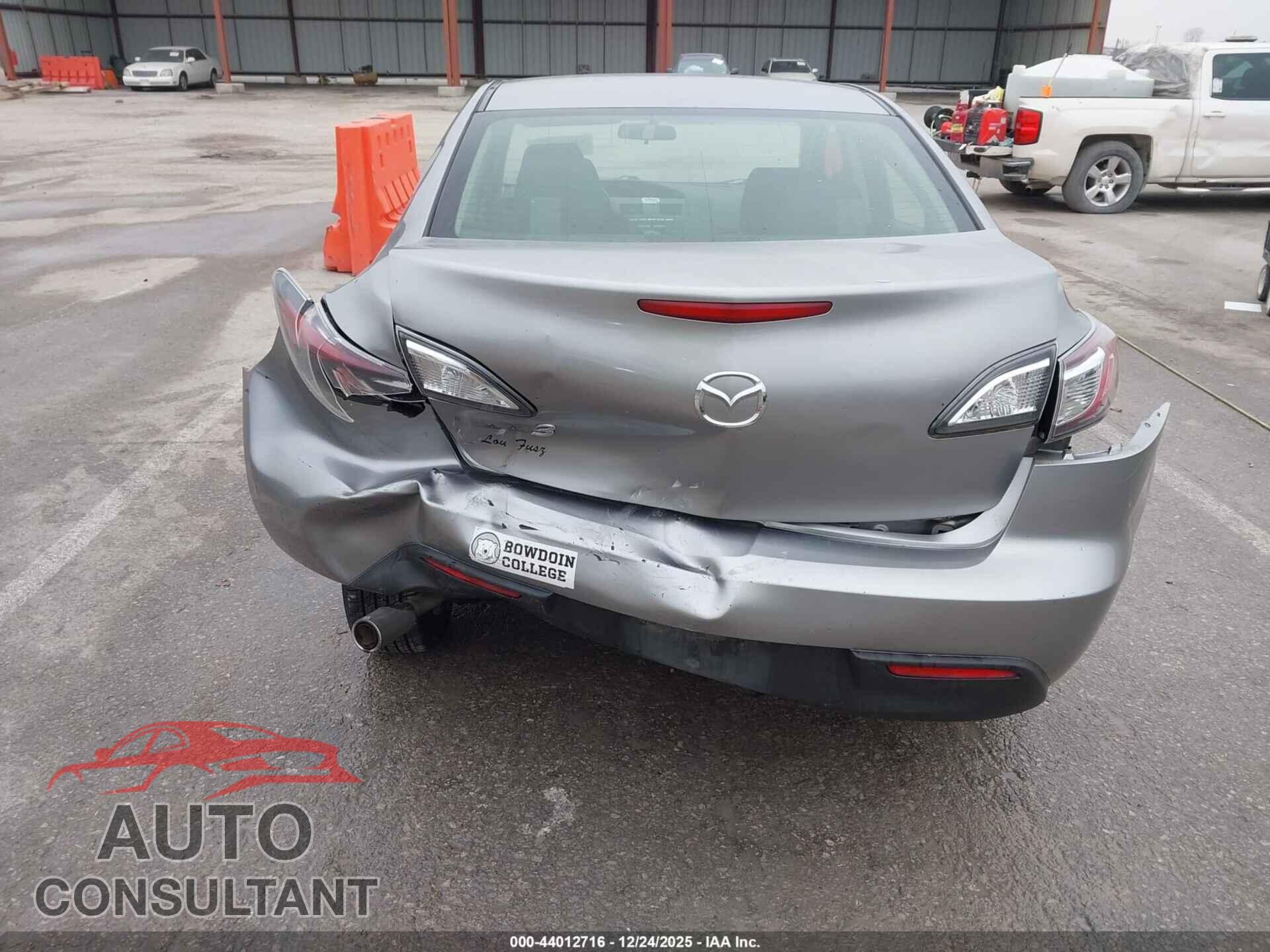 MAZDA MAZDA3 2010 - JM1BL1SF2A1337725