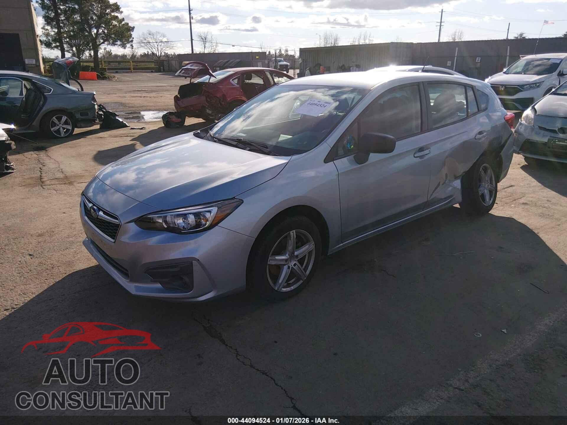 SUBARU IMPREZA 2019 - 4S3GTAB62K3710645