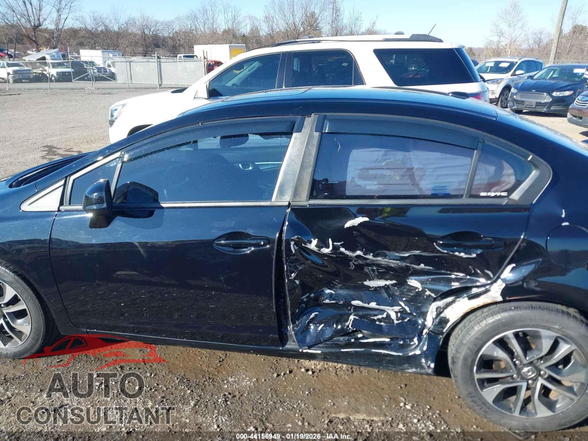 HONDA CIVIC 2013 - 19XFB2F97DE285377