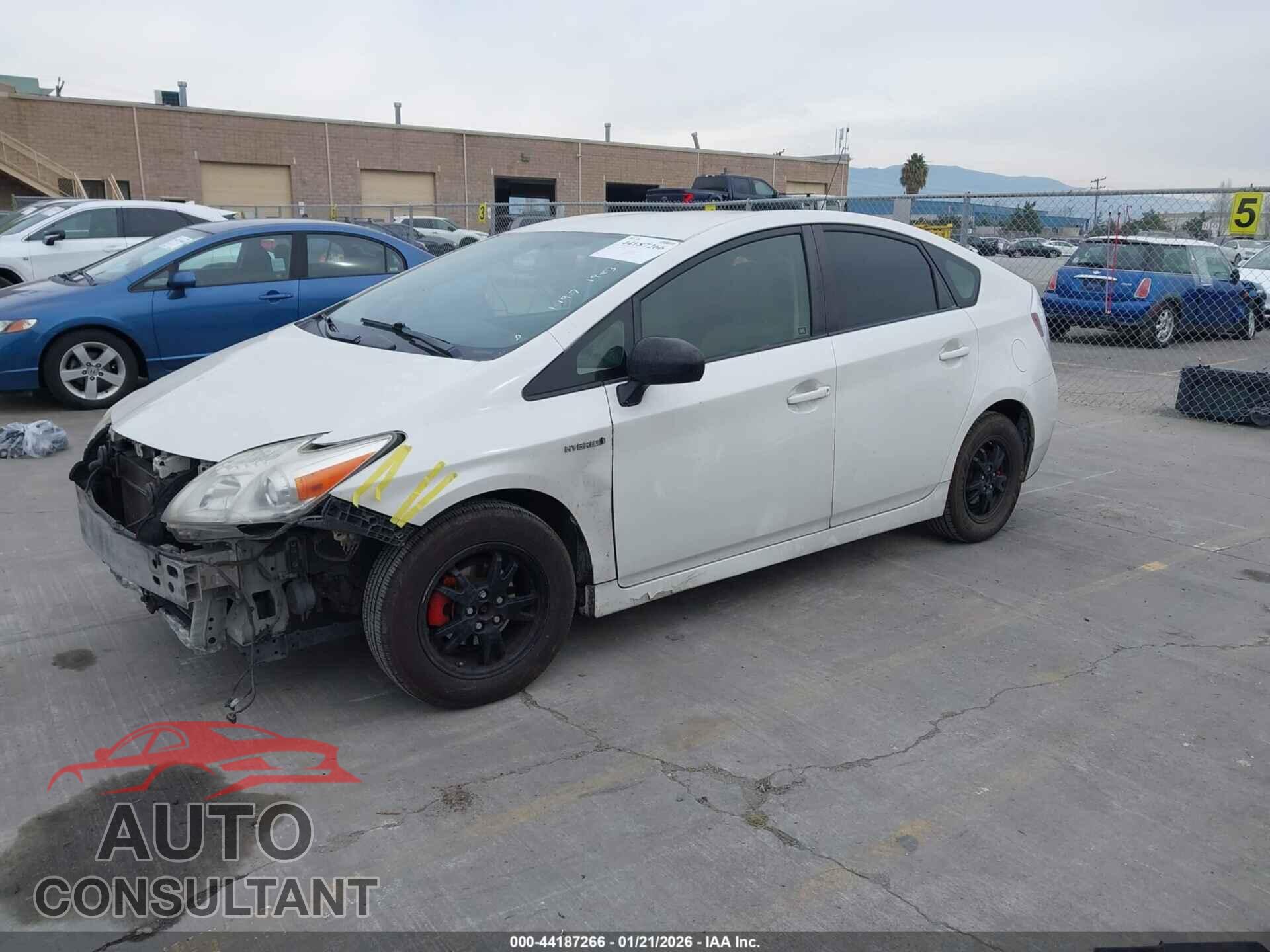 TOYOTA PRIUS 2013 - JTDKN3DU7D5578355