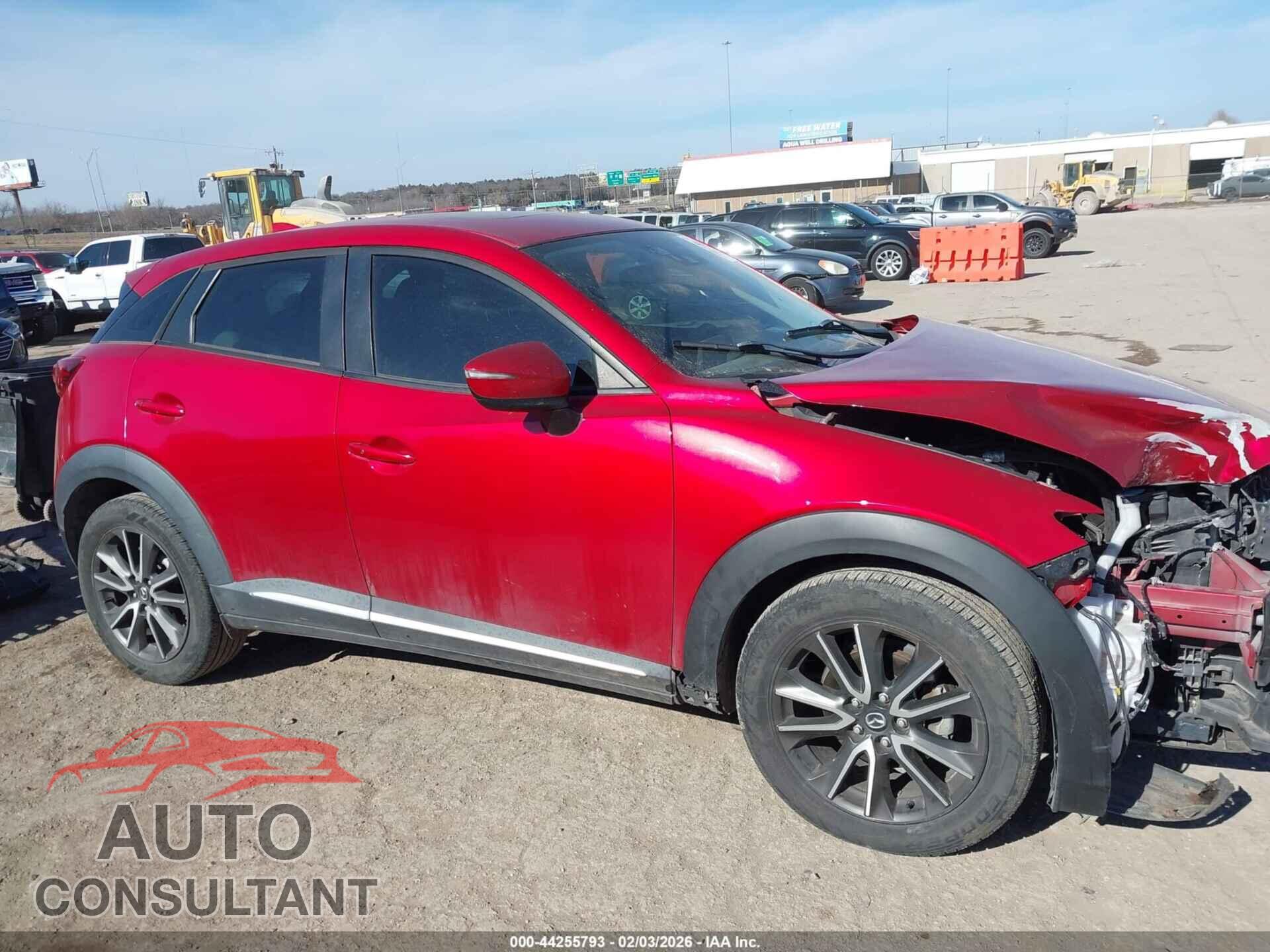MAZDA CX-3 2016 - JM1DKBD78G0103871