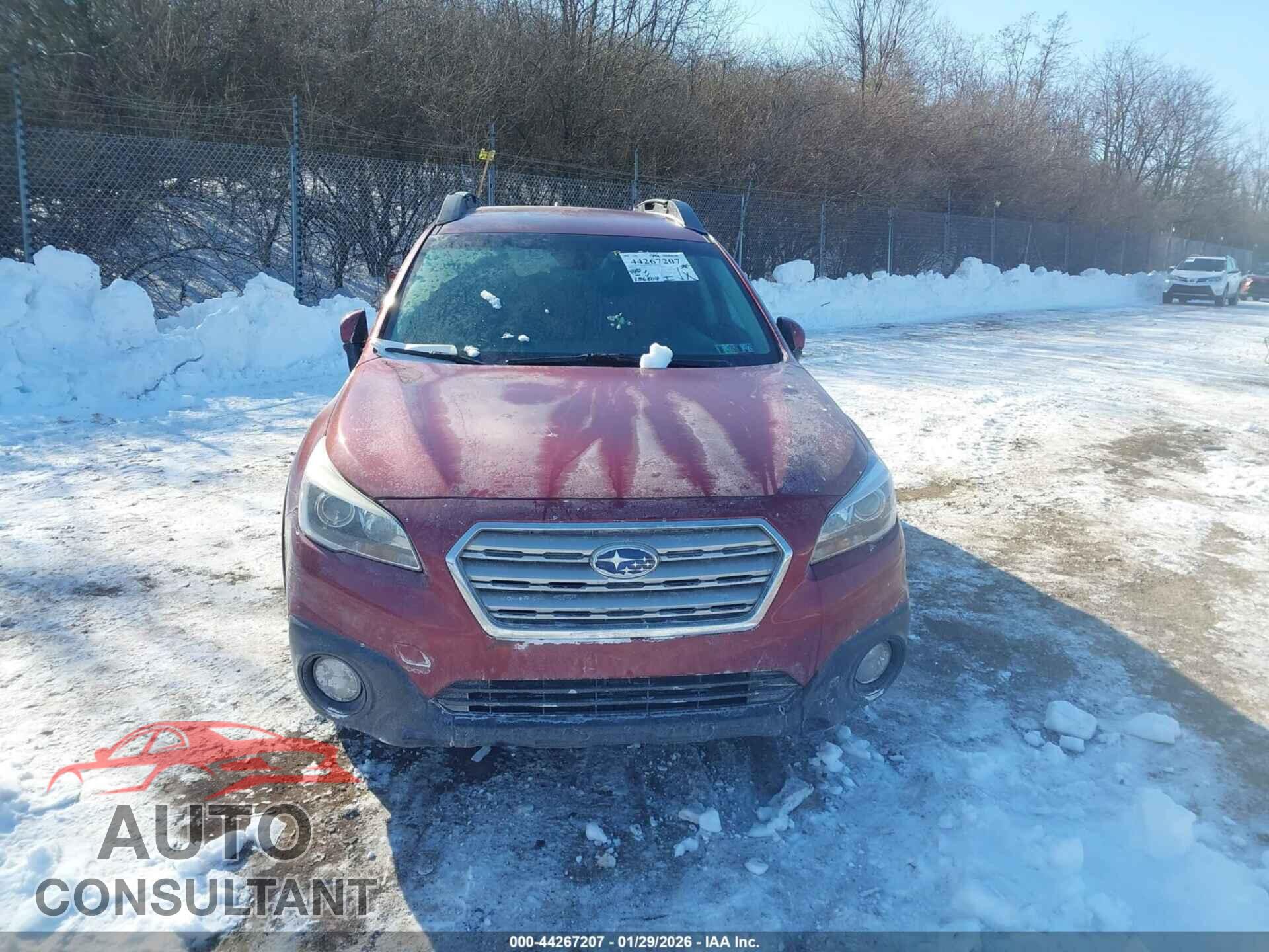 SUBARU OUTBACK 2017 - 4S4BSAFC6H3421981