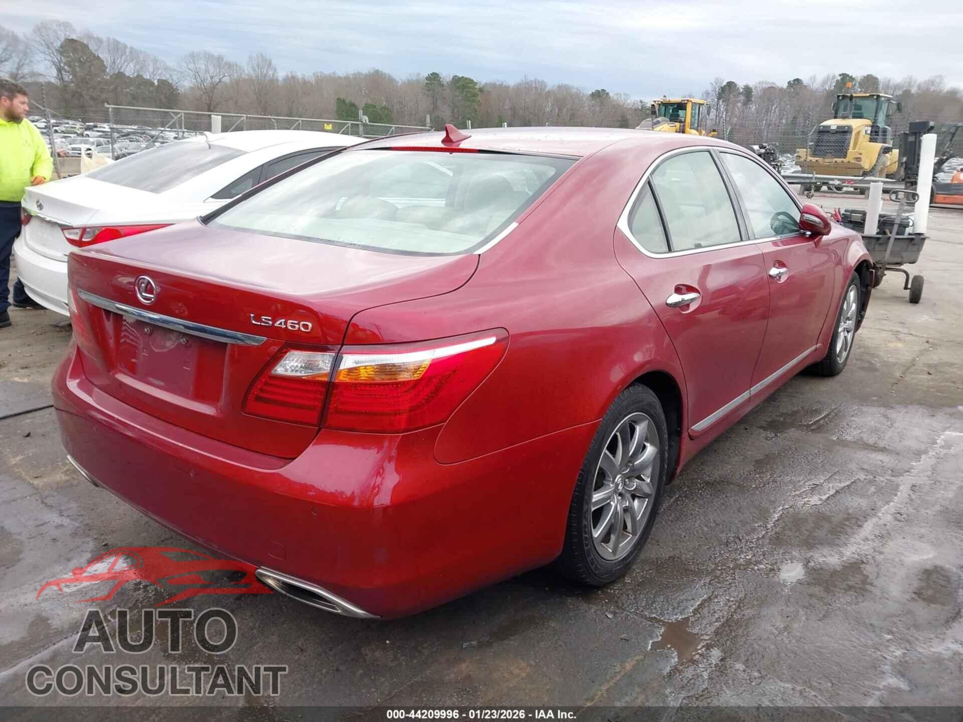 LEXUS LS 460 2012 - JTHBL5EF9C5111663