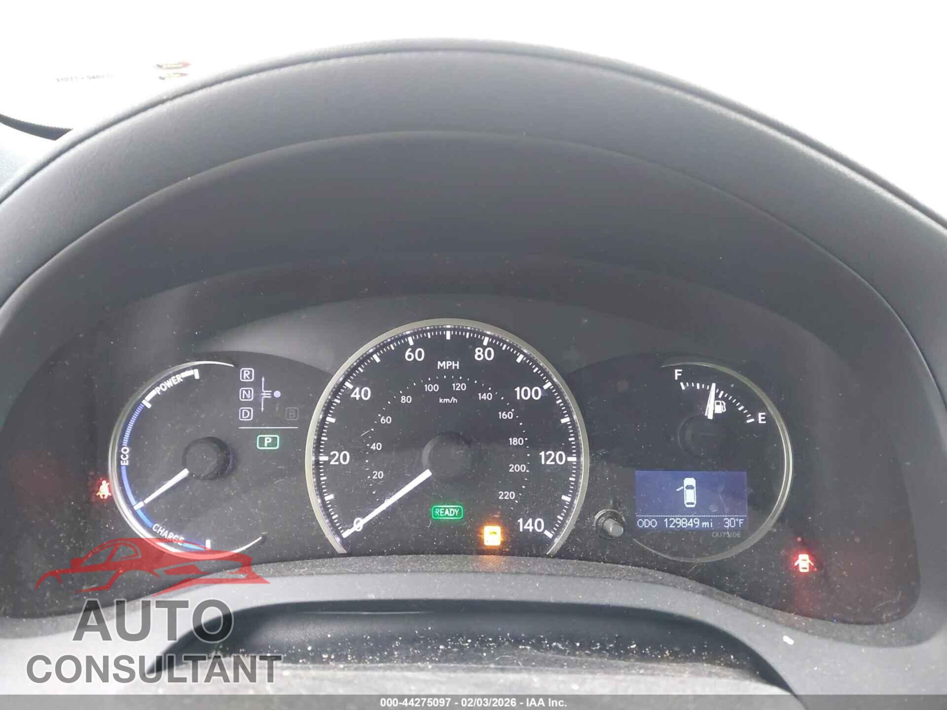 LEXUS CT 200H 2016 - JTHKD5BH7G2269073