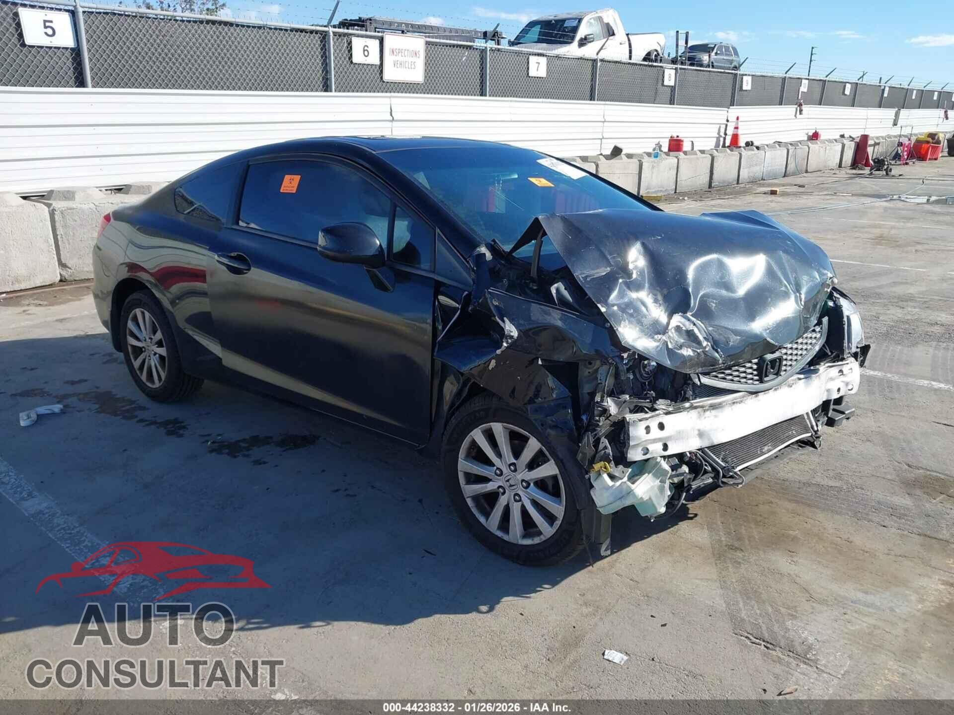 HONDA CIVIC 2012 - 2HGFG3B8XCH505474