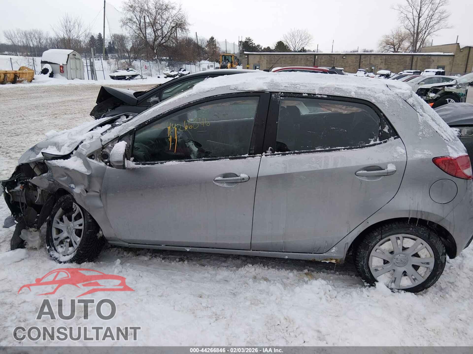 MAZDA MAZDA2 2011 - JM1DE1HZ0B0104647
