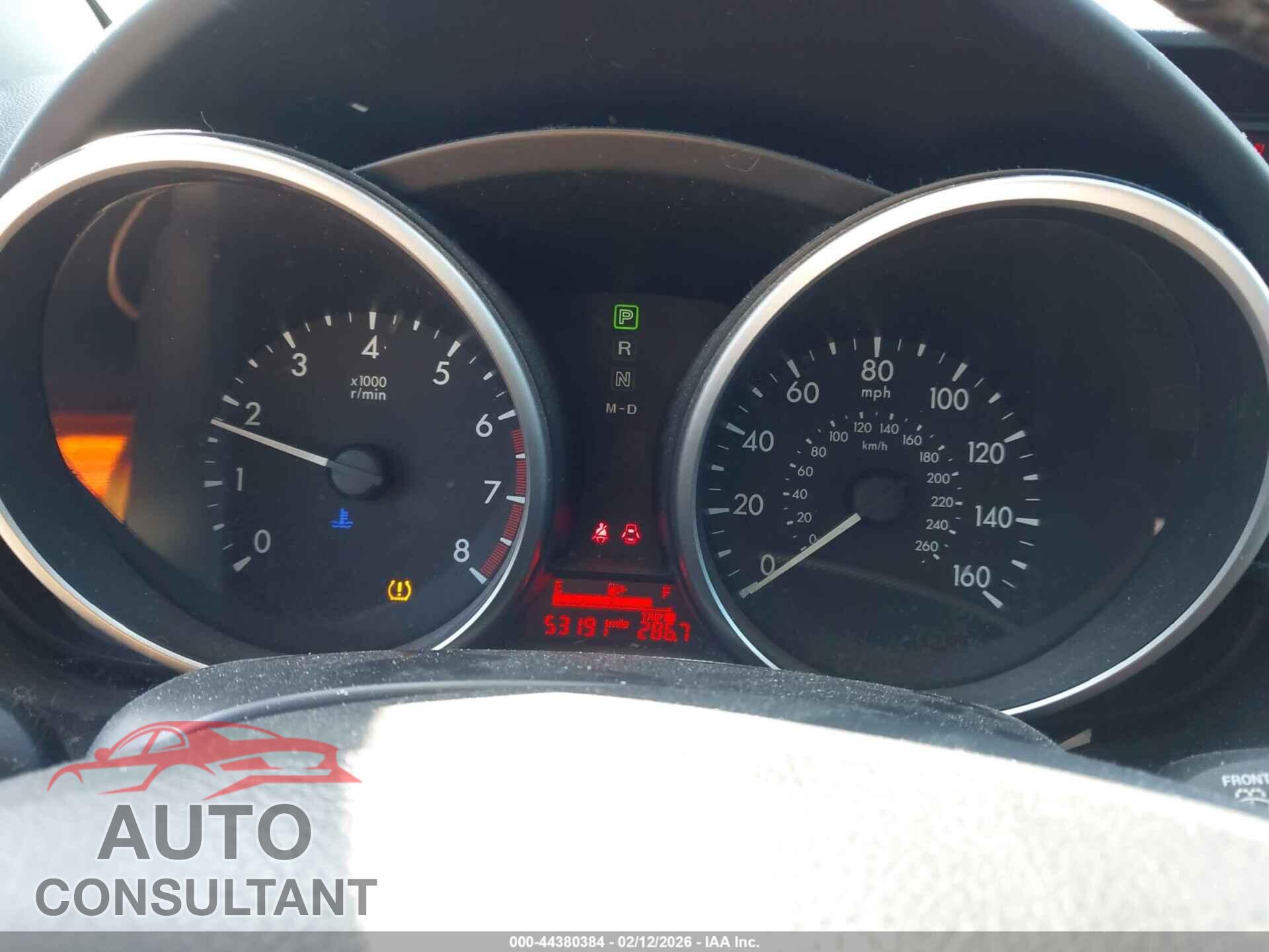 MAZDA MAZDA5 2012 - JM1CW2CL8C0132750