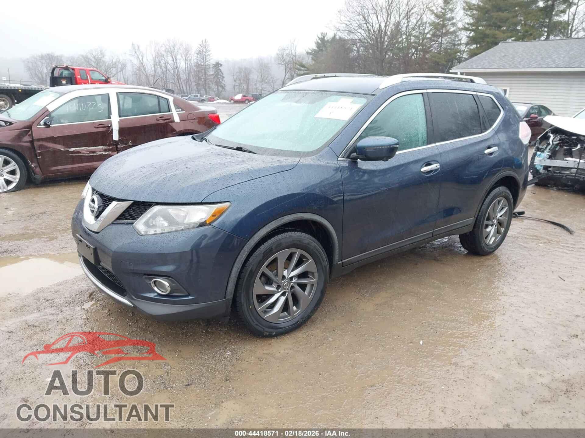 NISSAN ROGUE 2016 - KNMAT2MV2GP711181
