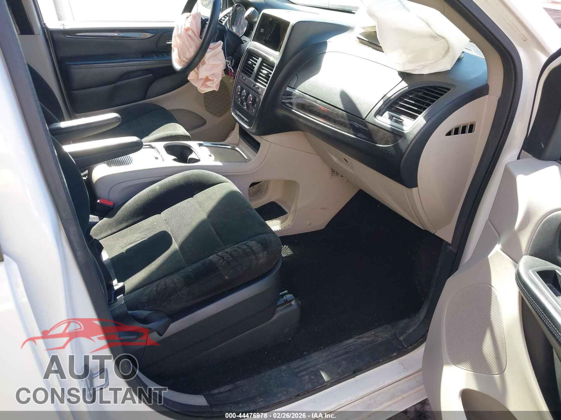 DODGE GRAND CARAVAN 2012 - 2C4RDGCG3CR147047