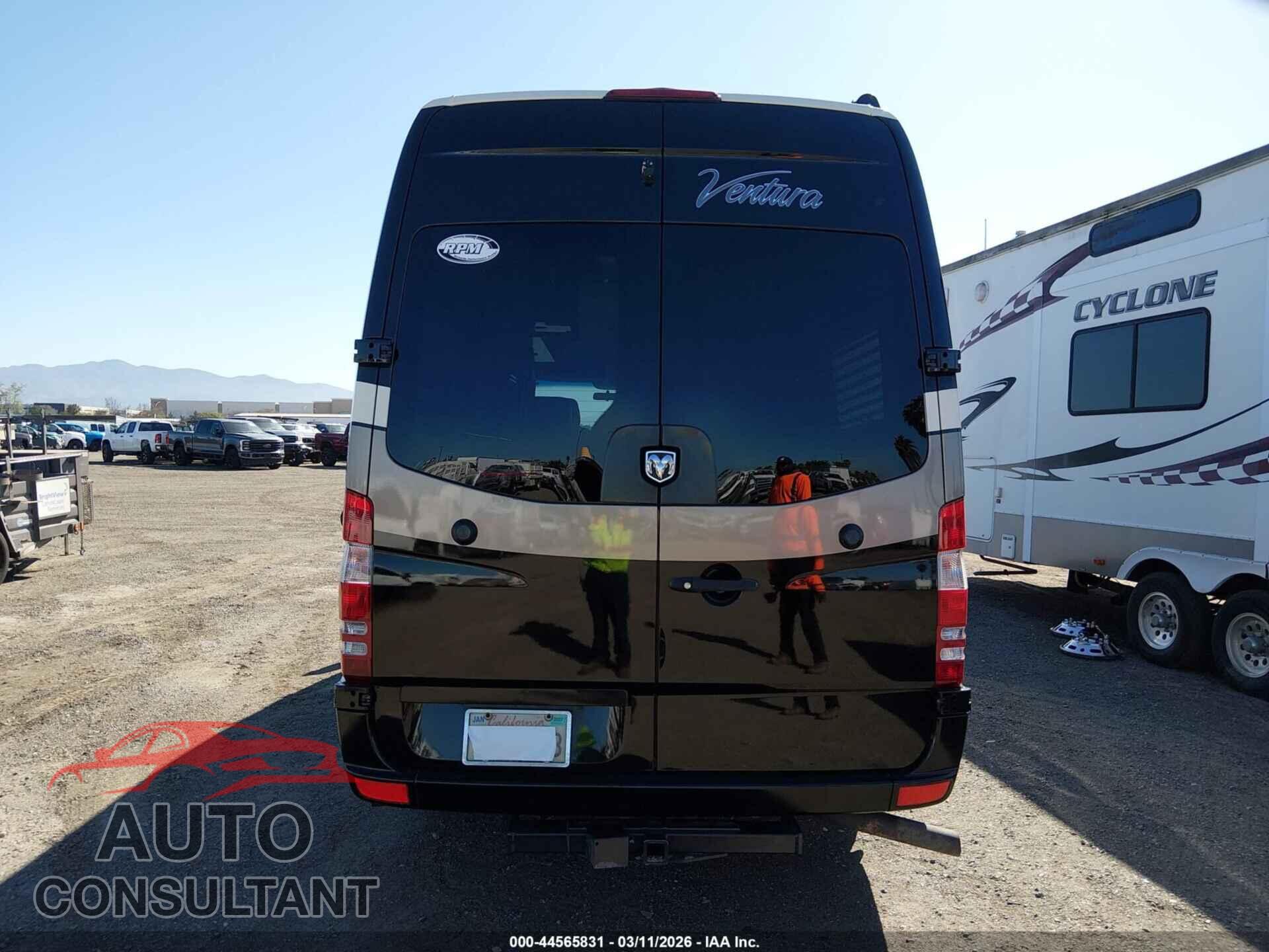 DODGE SPRINTER VAN 3500 2009 - WD0PF145595375057
