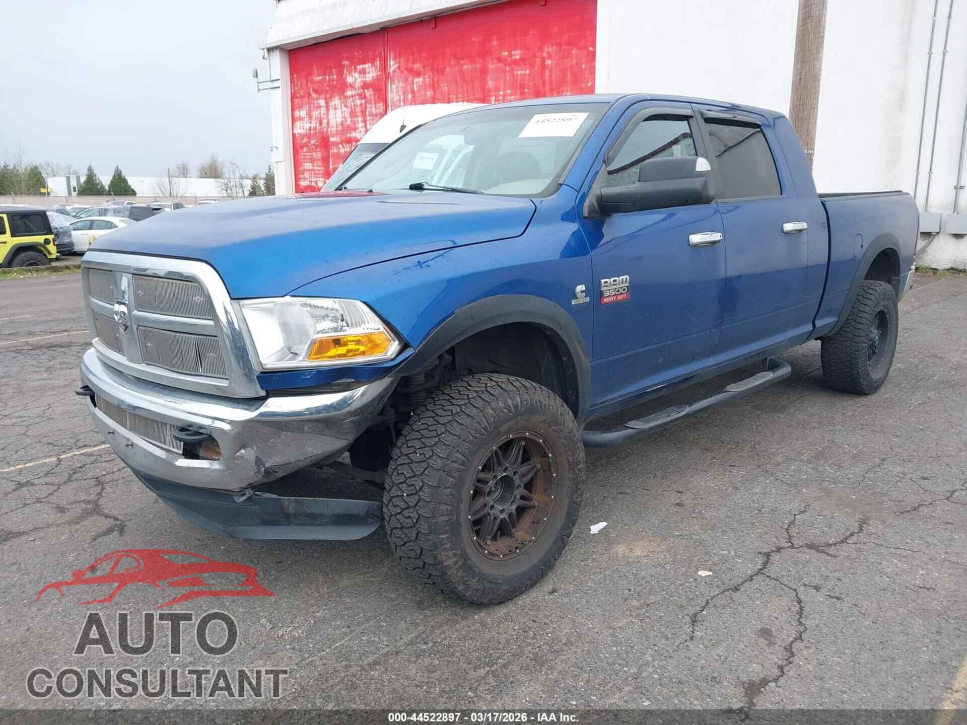 DODGE RAM 3500 2010 - 3D73Y3HL8AG138782