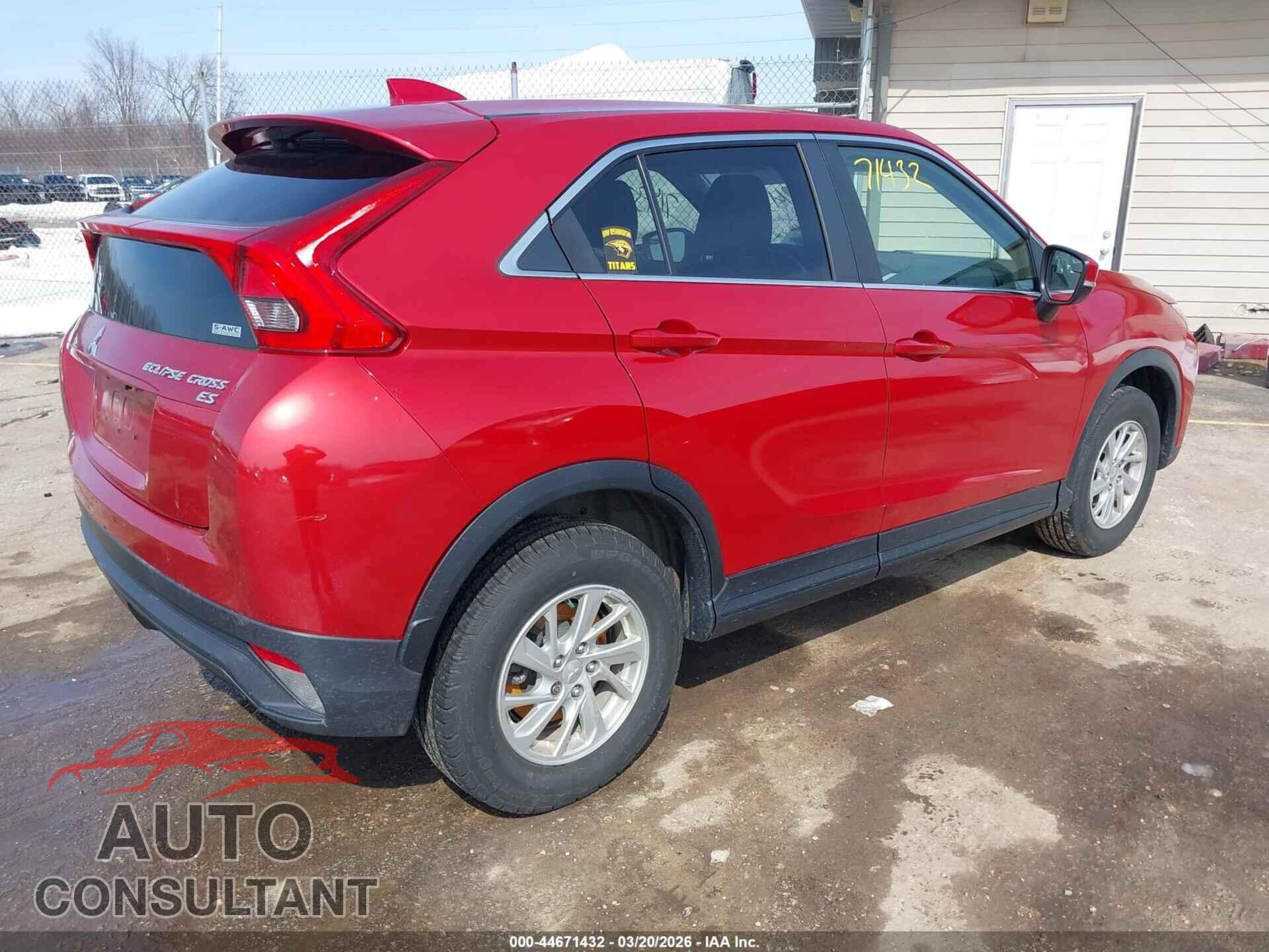 MITSUBISHI ECLIPSE CROSS 2018 - JA4AT3AA0JZ067726