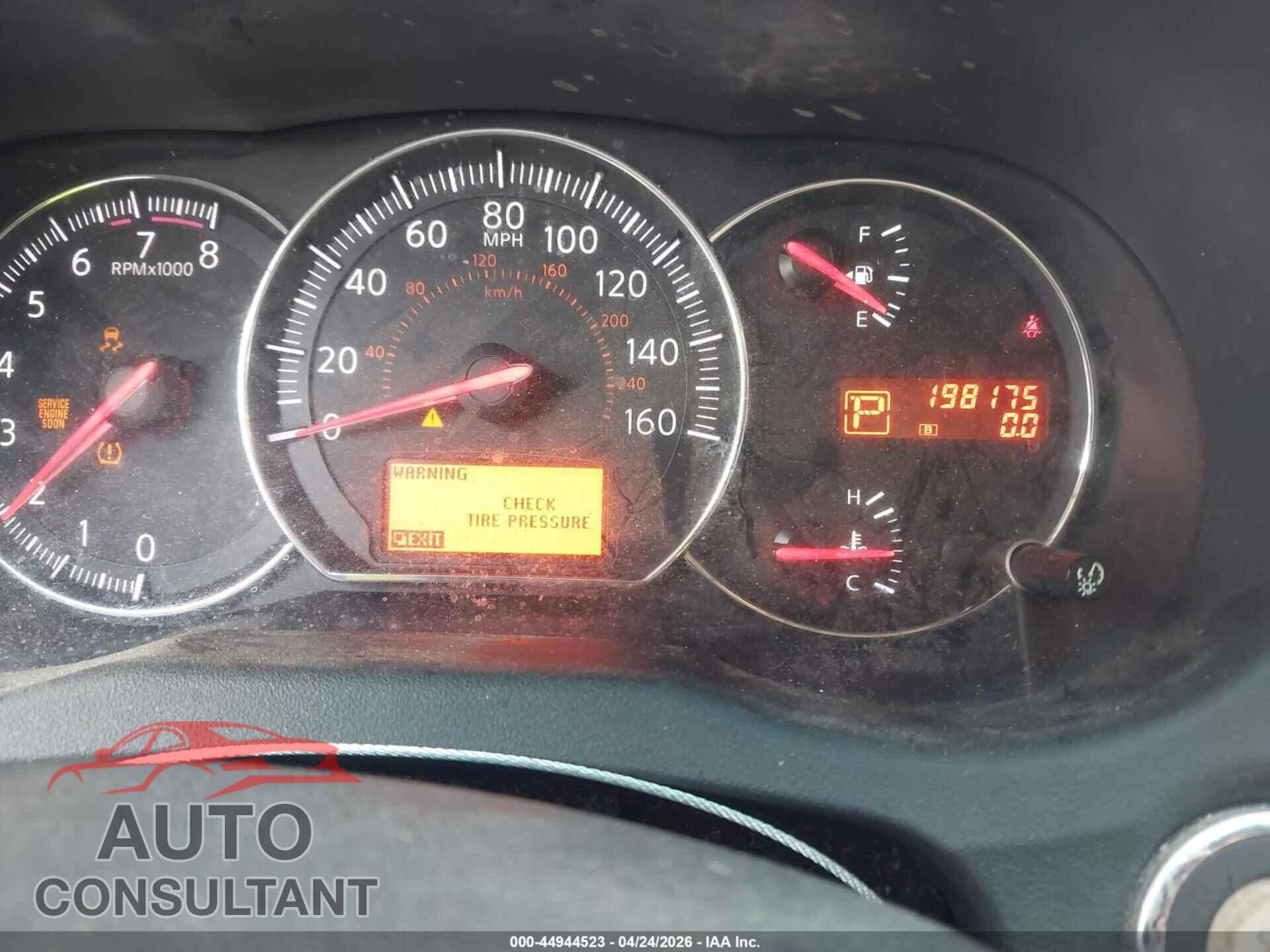 NISSAN MAXIMA 2011 - 1N4AA5AP1BC864573