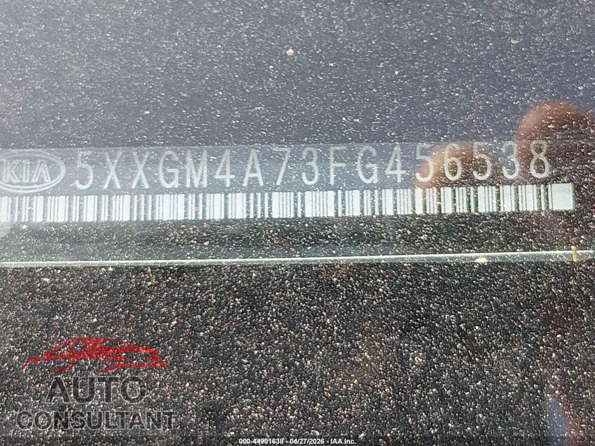 KIA OPTIMA 2015 - 5XXGM4A73FG456538