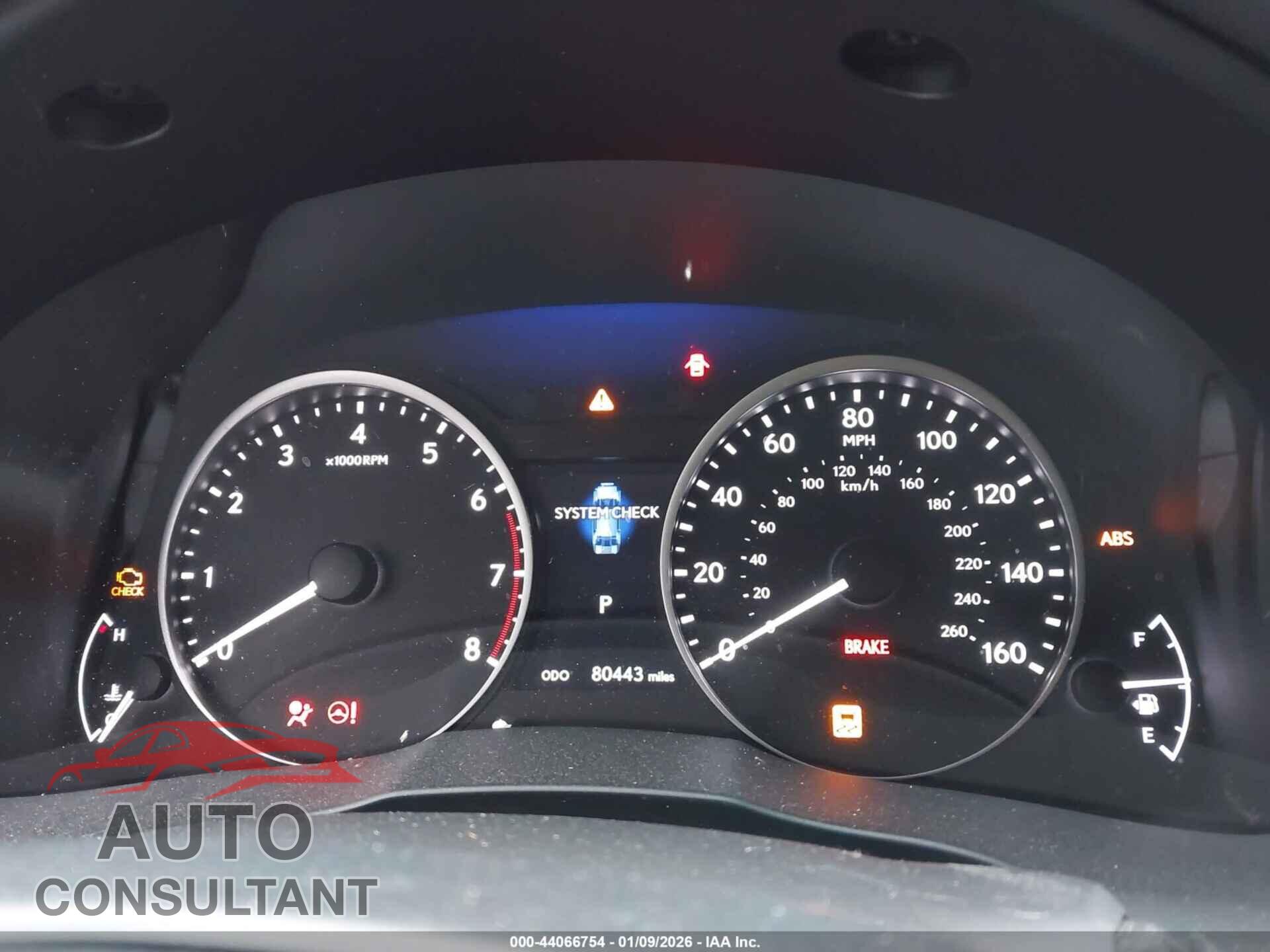 LEXUS ES 350 2015 - JTHBK1GG3F2195955