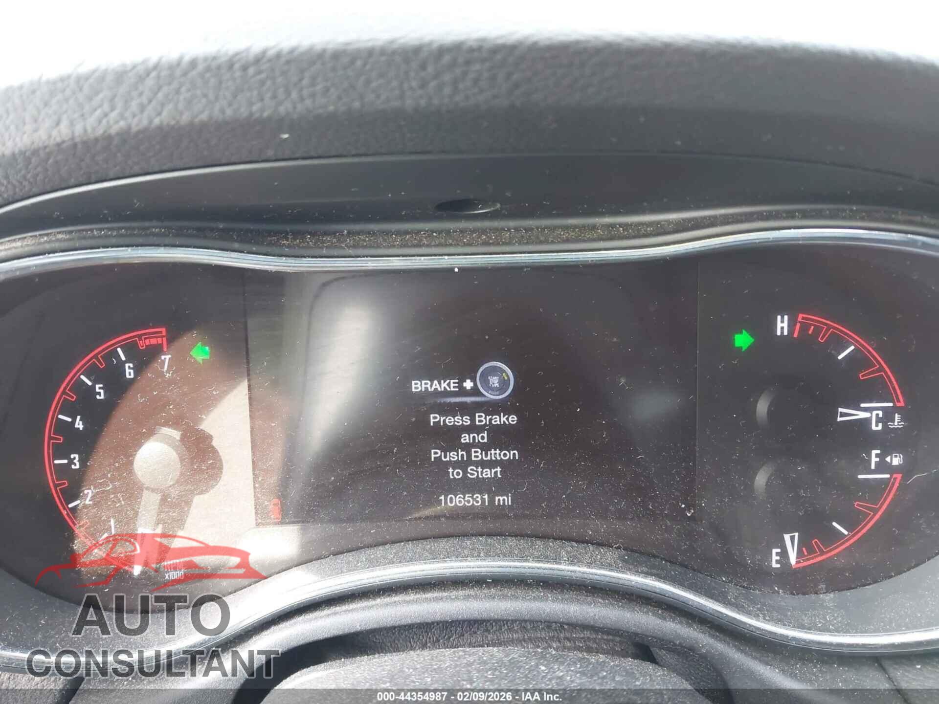 DODGE DURANGO 2017 - 1C4RDJDG0HC798938
