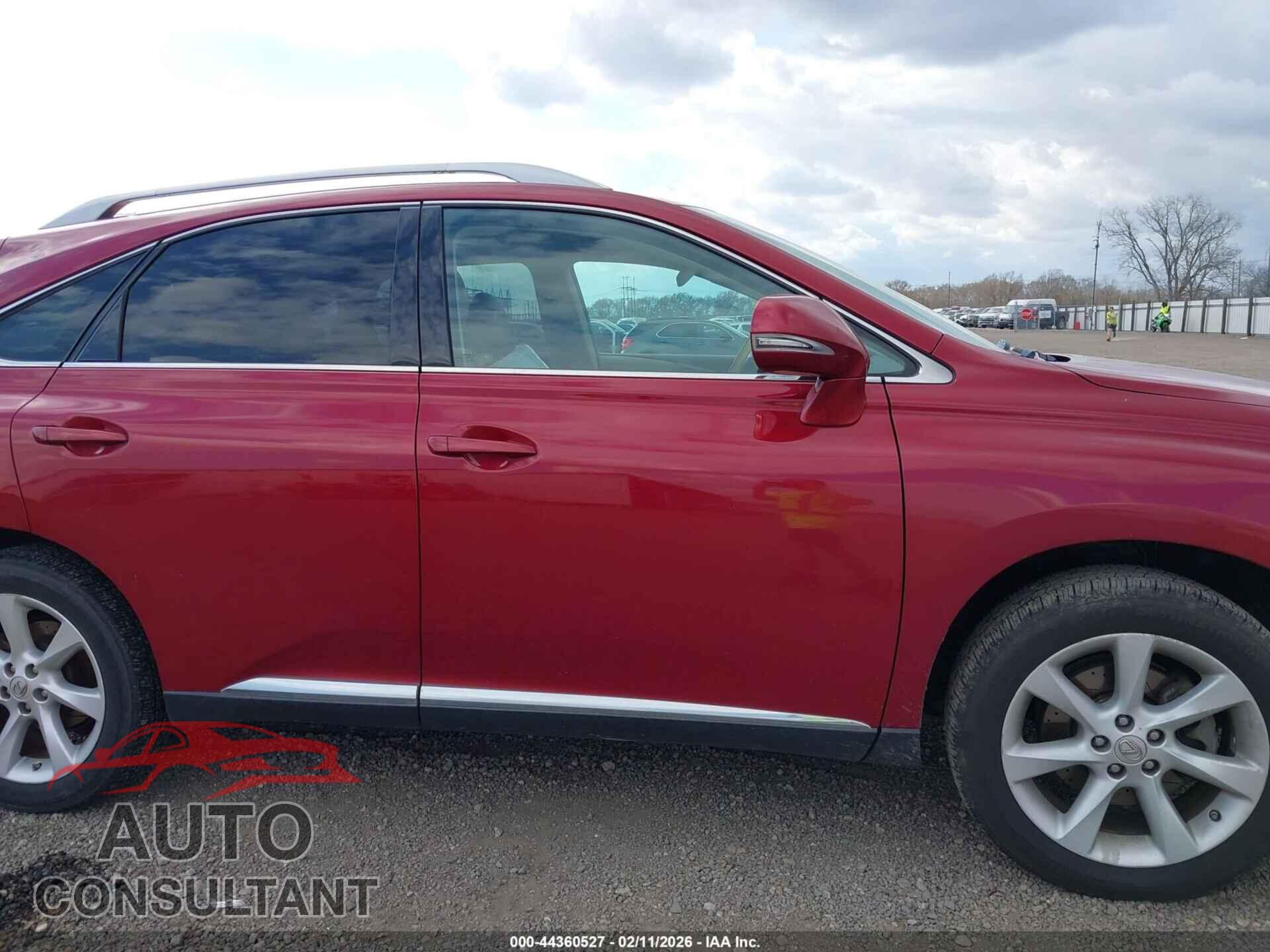 LEXUS RX 350 2010 - 2T2ZK1BA1AC016949