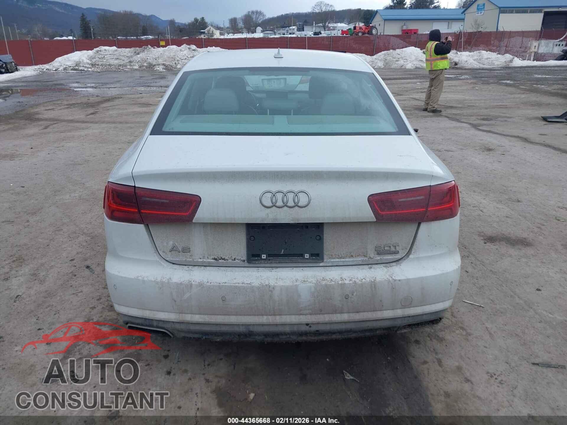 AUDI A6 2016 - WAUGFAFC6GN012684