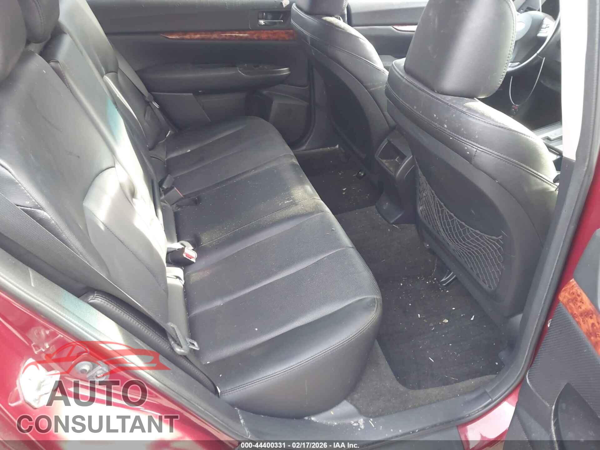 SUBARU OUTBACK 2012 - 4S4BREKC0C2218656