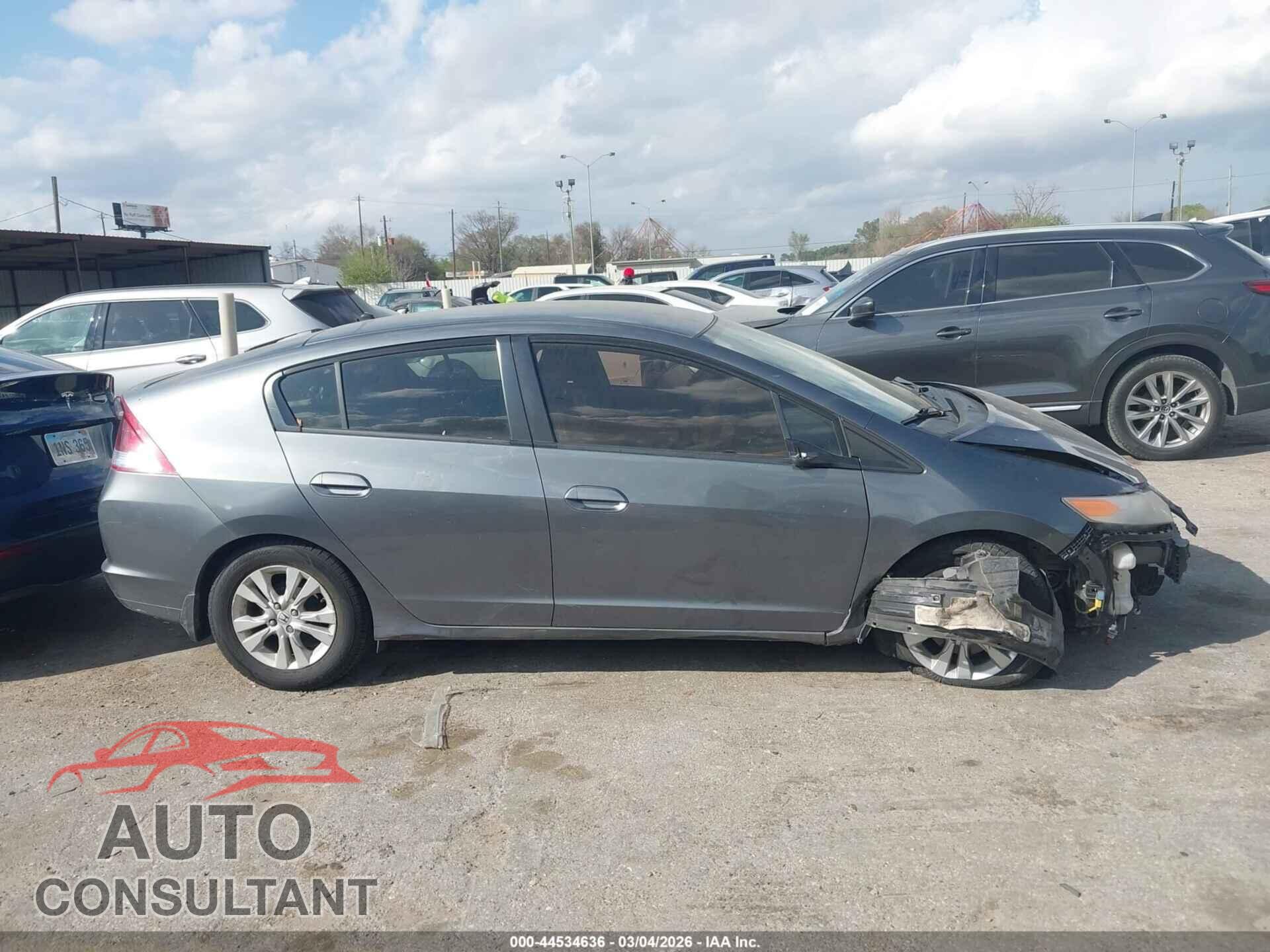 HONDA INSIGHT 2012 - JHMZE2H74CS004789