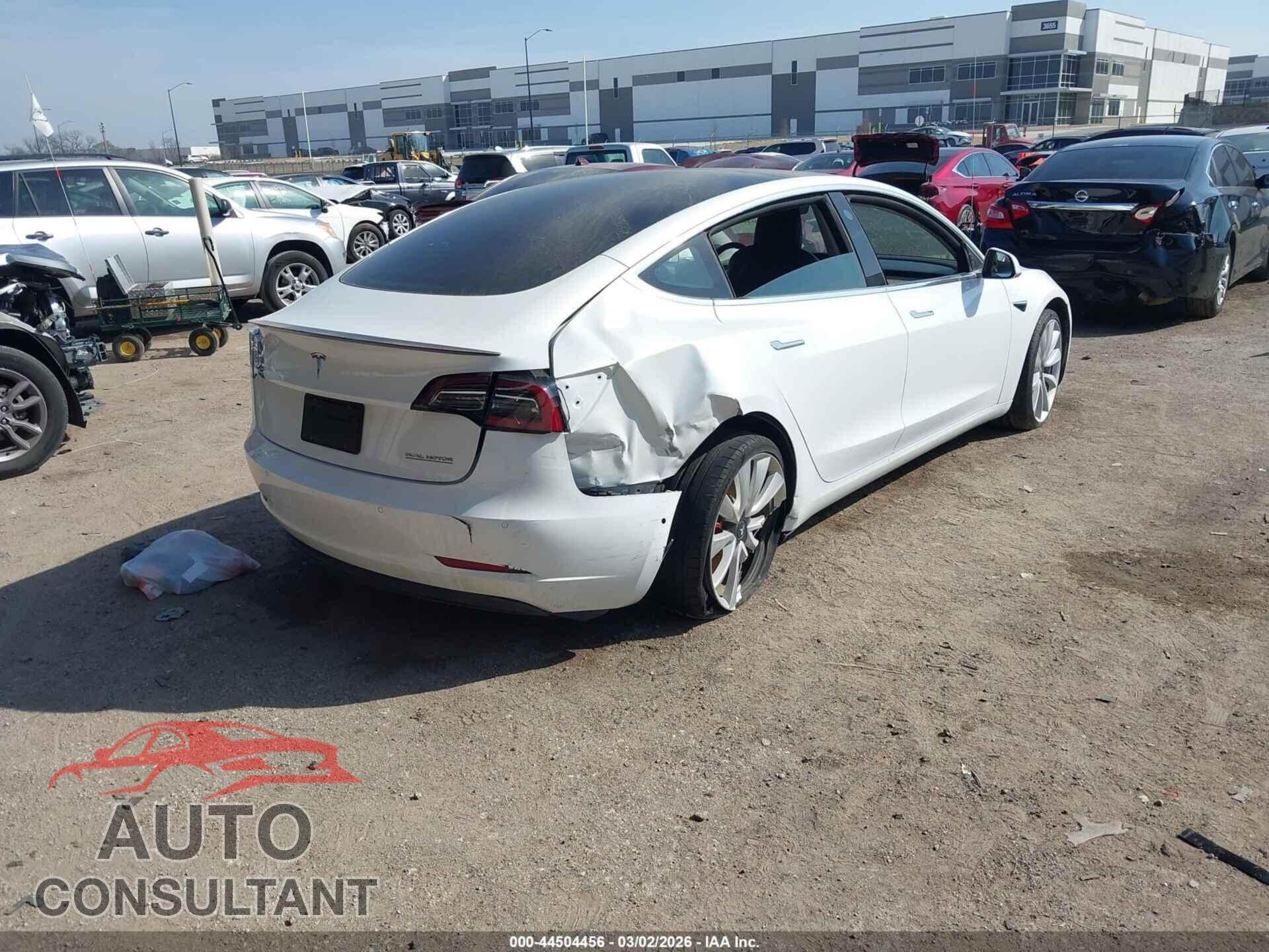 TESLA MODEL 3 2019 - 5YJ3E1EB4KF514212