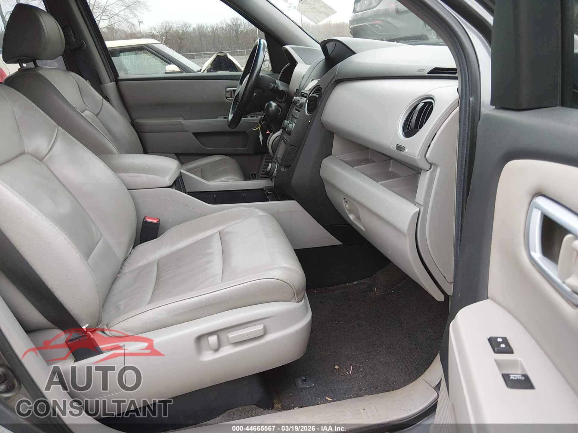 HONDA PILOT 2012 - 5FNYF4H96CB082026