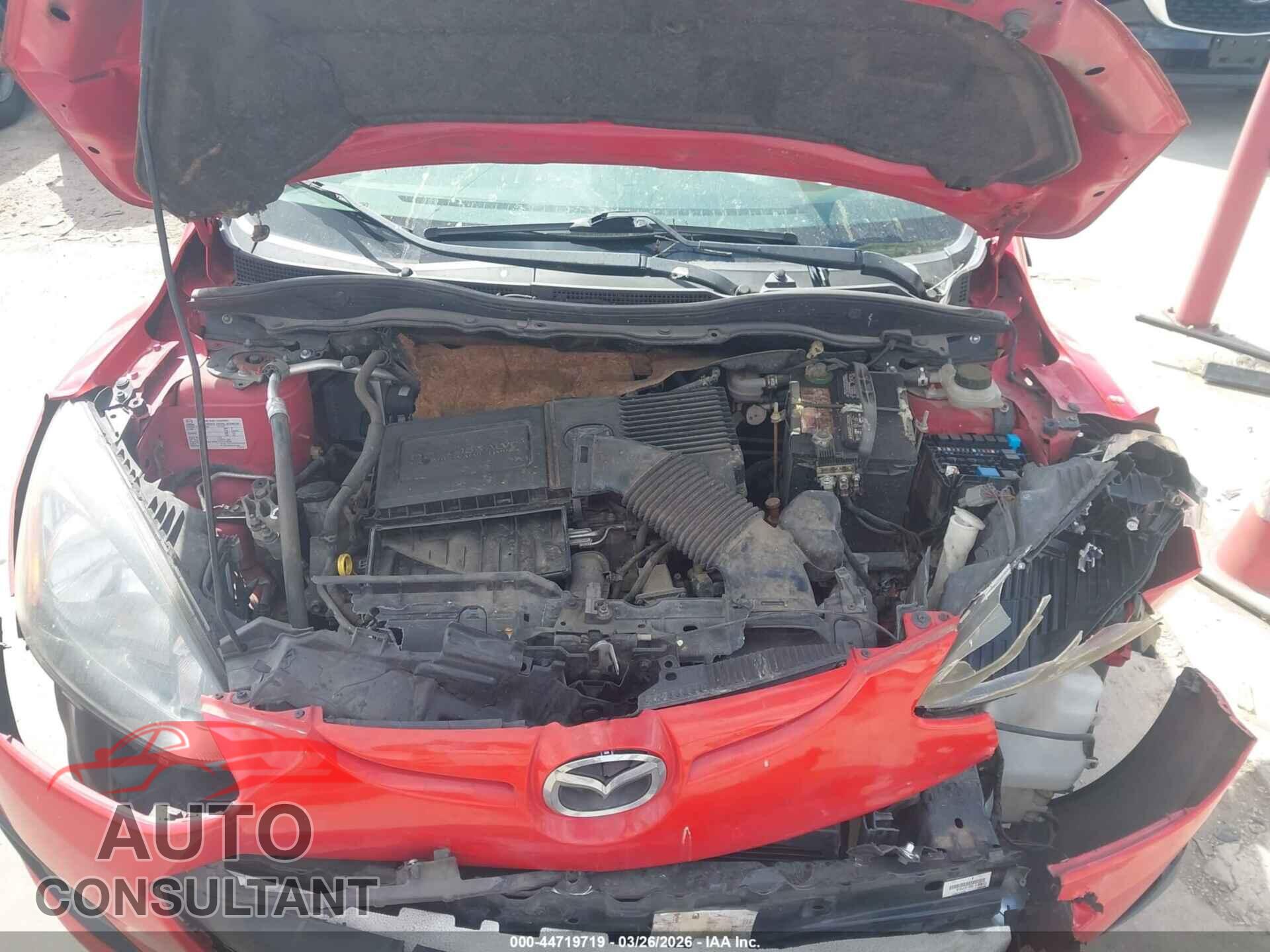MAZDA MAZDA2 2013 - JM1DE1KY4D0155474