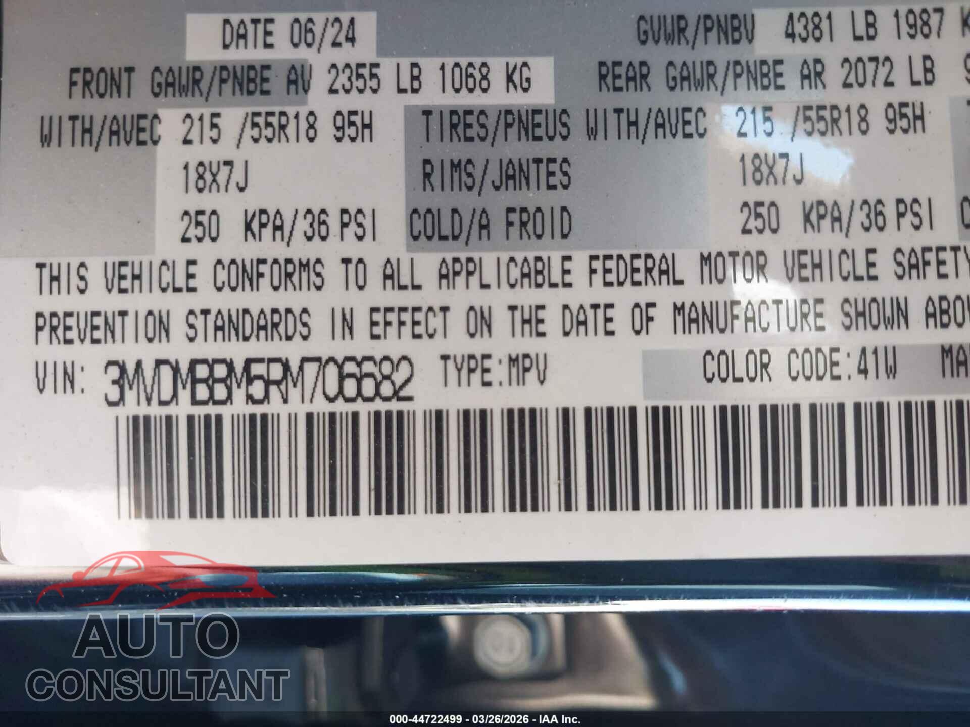 MAZDA CX-30 2024 - 3MVDMBBM5RM706682
