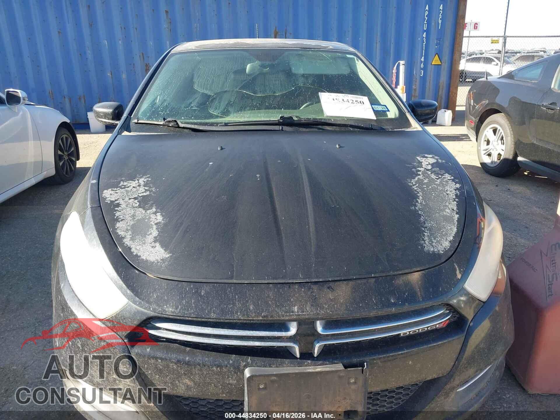 DODGE DART 2015 - 1C3CDFDH7FD111655