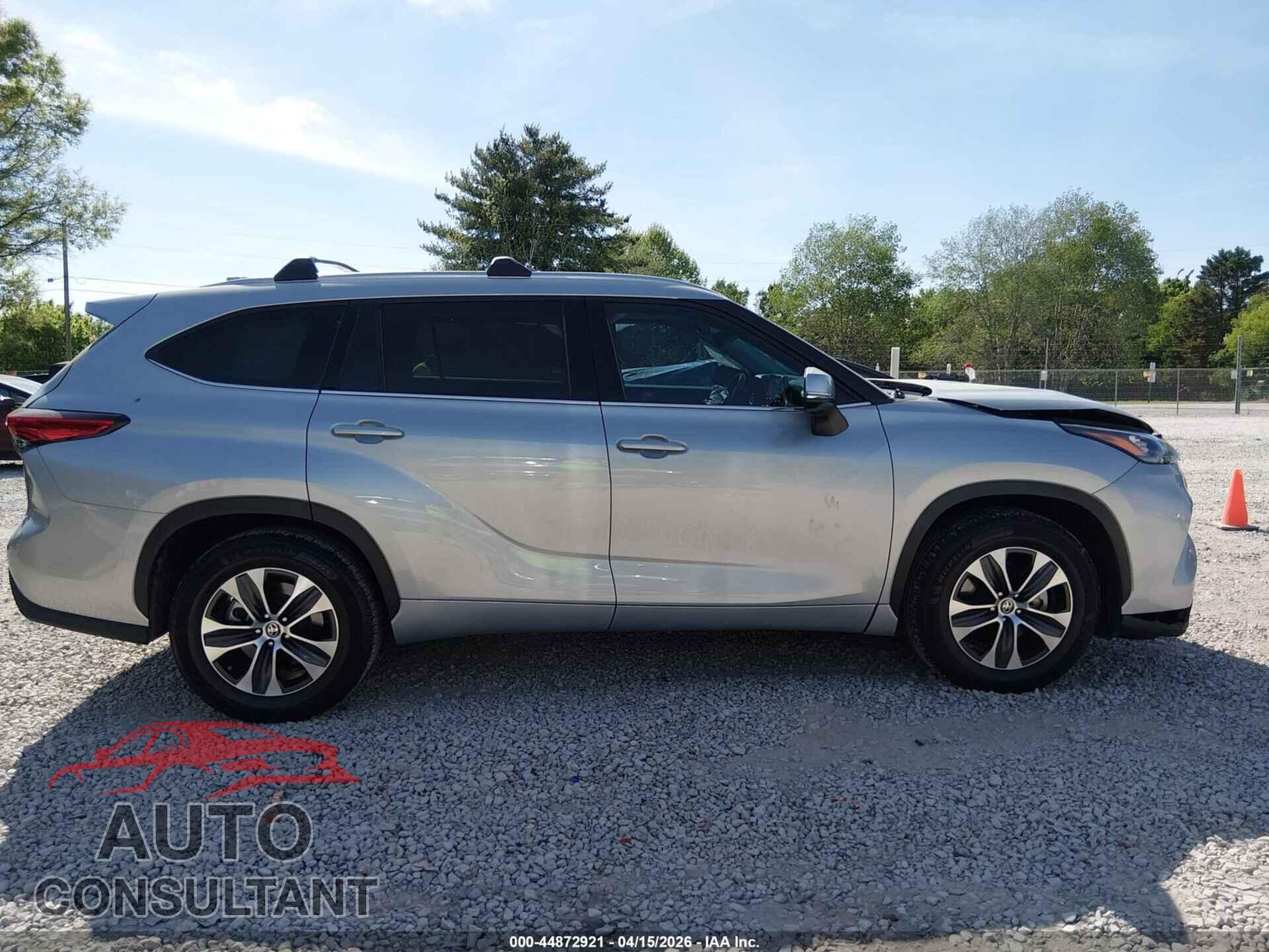 TOYOTA HIGHLANDER 2020 - 5TDGZRAH2LS508128
