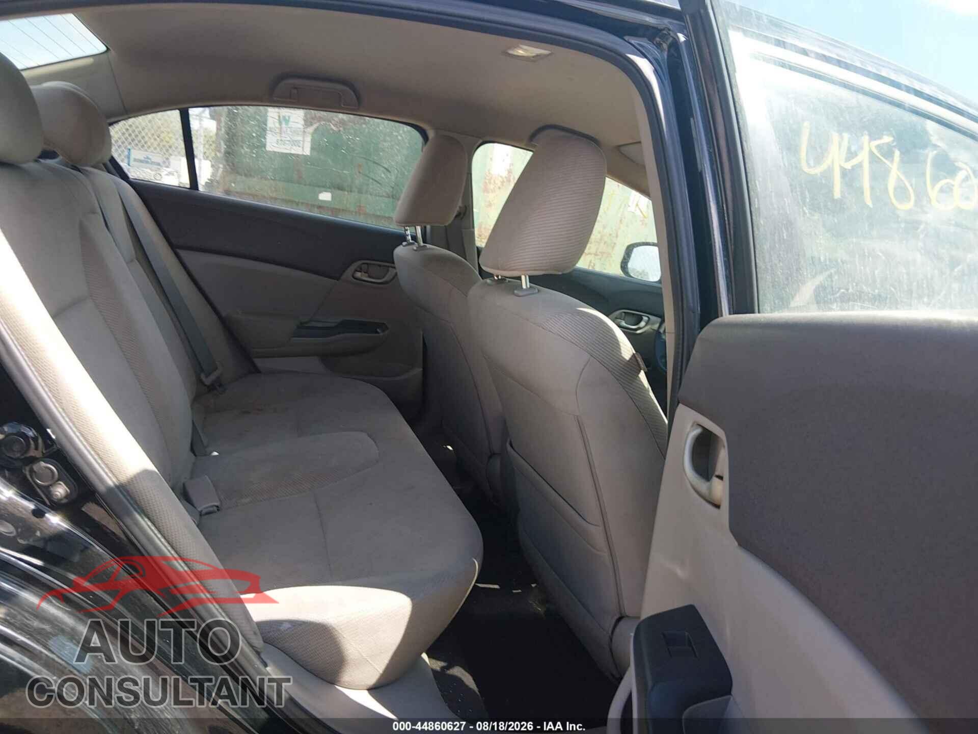 HONDA CIVIC 2012 - 19XFB2F51CE085395