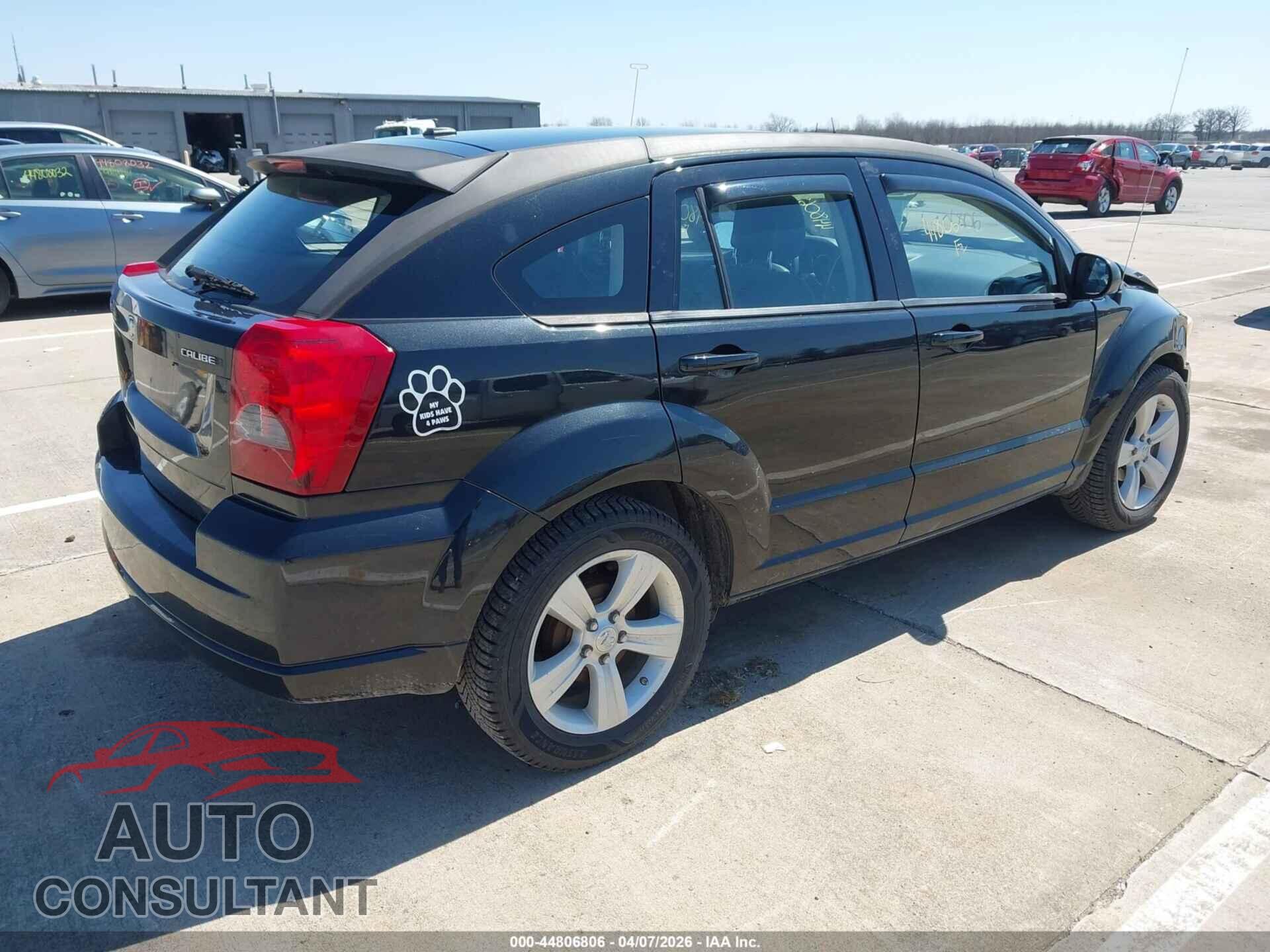 DODGE CALIBER 2011 - 1B3CB3HA9BD104649