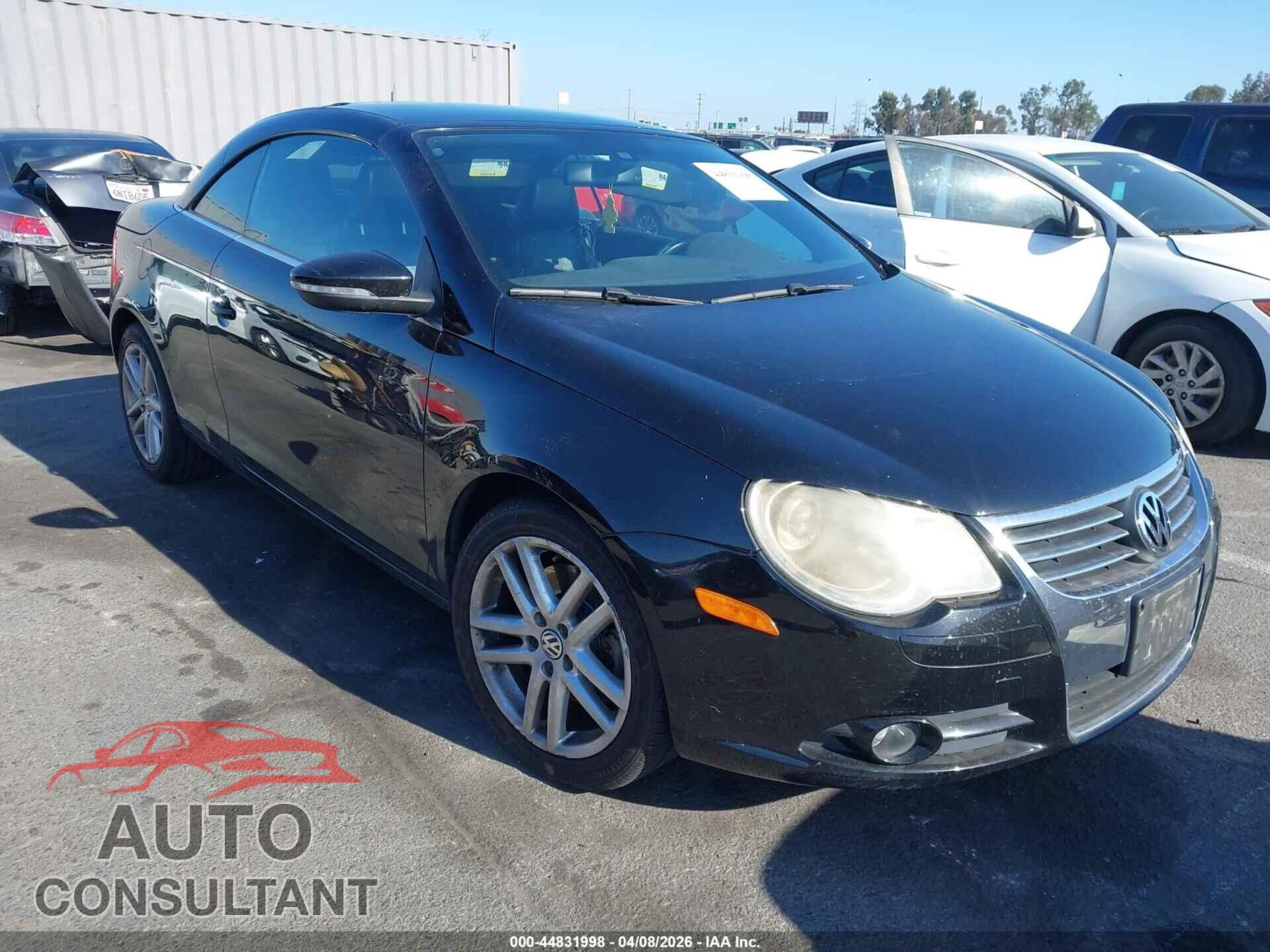 VOLKSWAGEN EOS 2010 - WVWFA7AH2AV016225