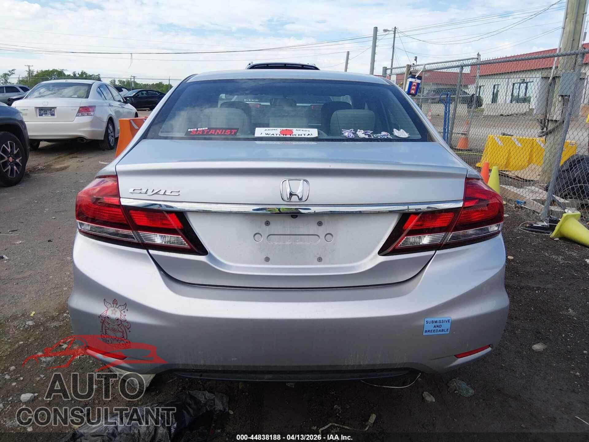HONDA CIVIC 2014 - 2HGFB2F57EH536953