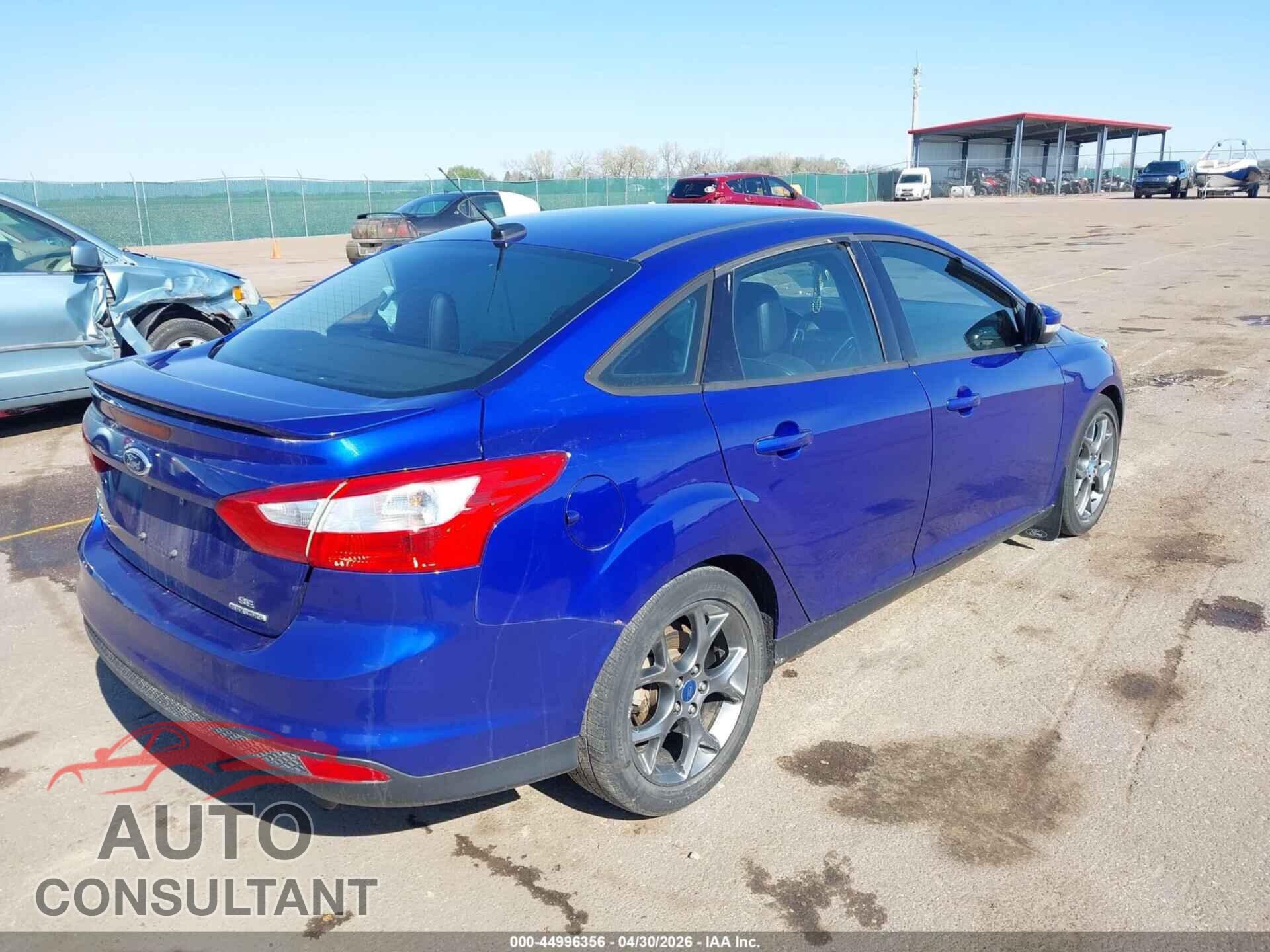 FORD FOCUS 2013 - 1FADP3F2XDL151882