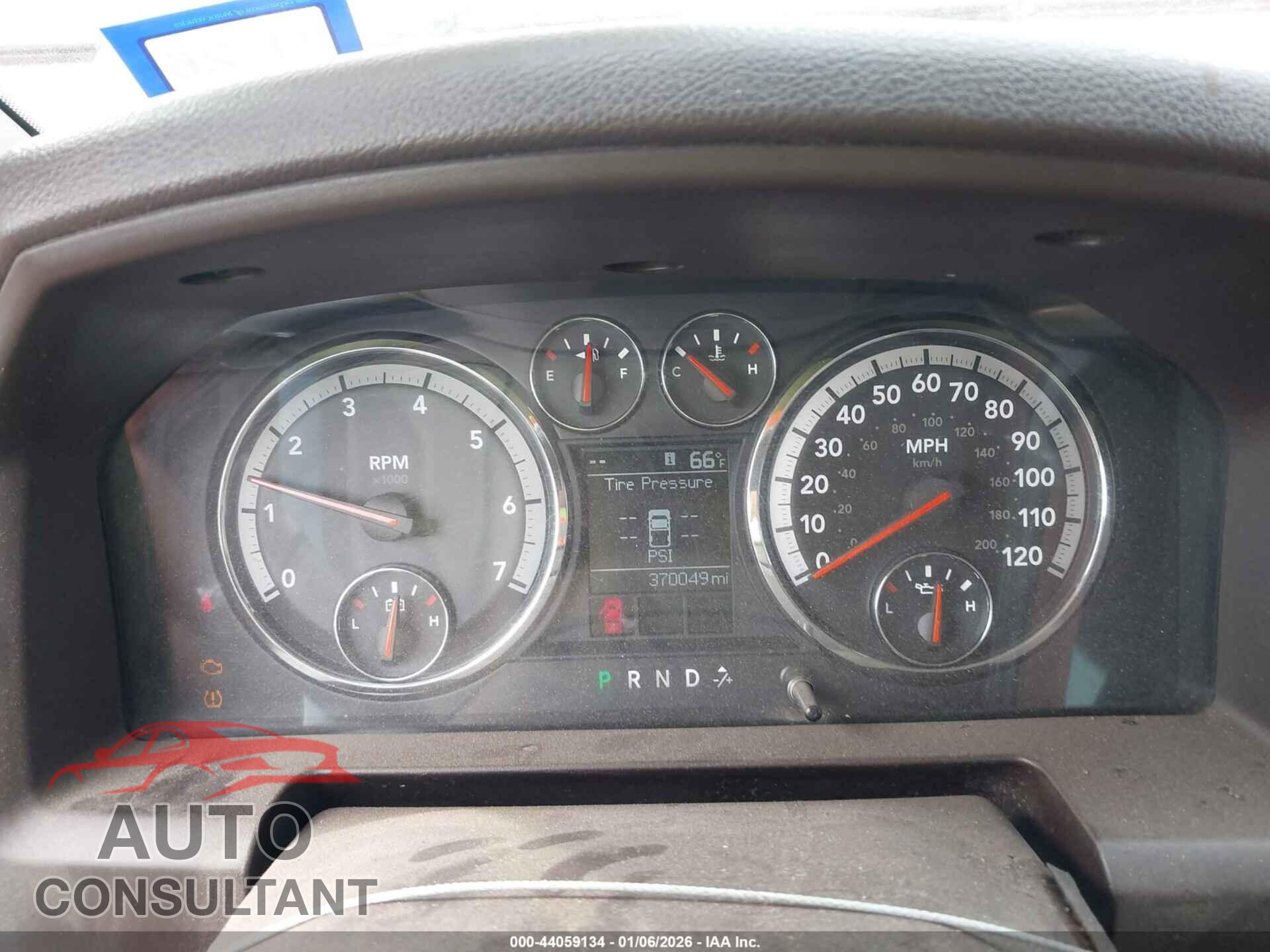 DODGE RAM 1500 2010 - 1D7RB1GPXAS138229