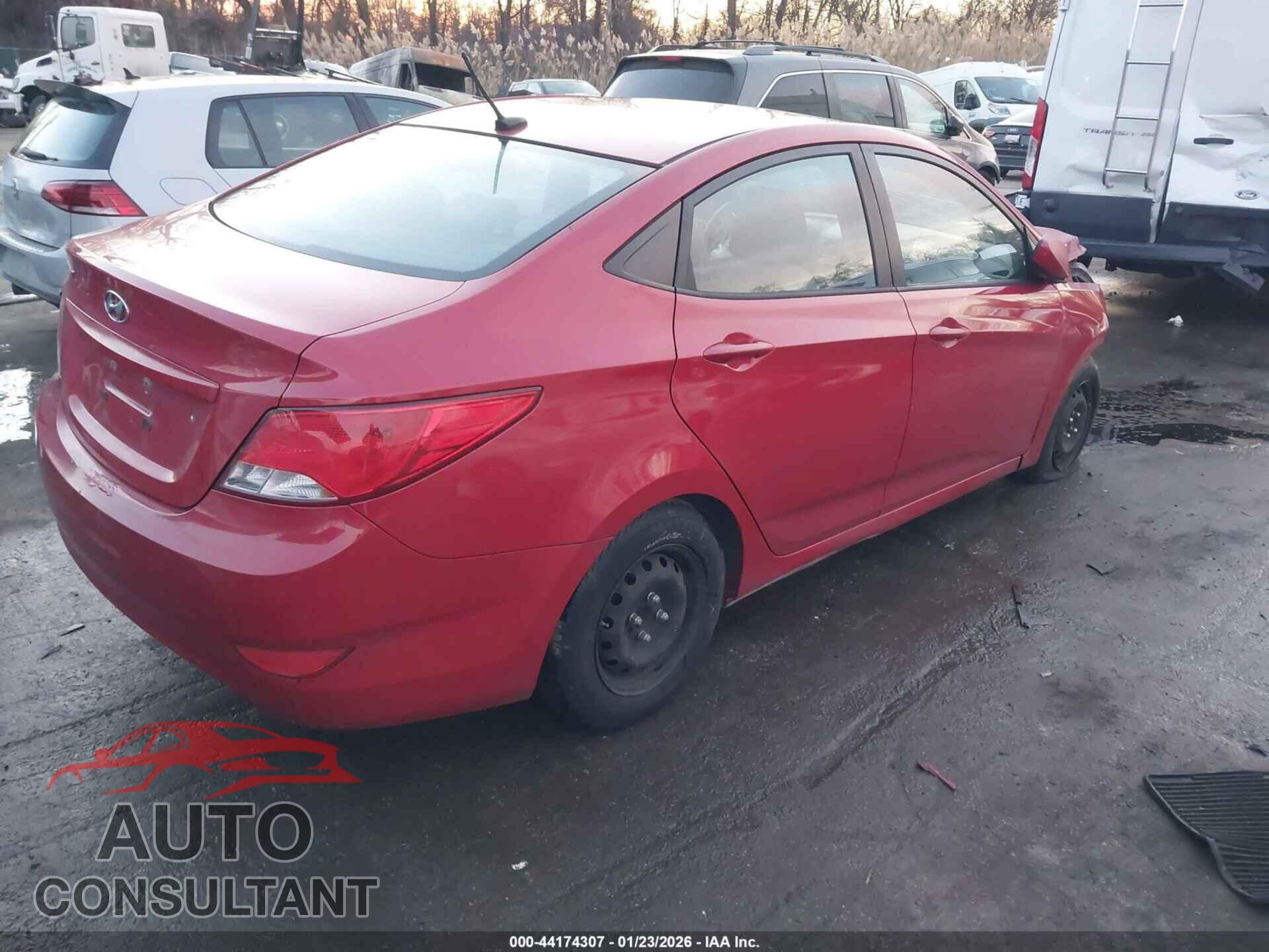 HYUNDAI ACCENT 2015 - KMHCT4AE3FU927352
