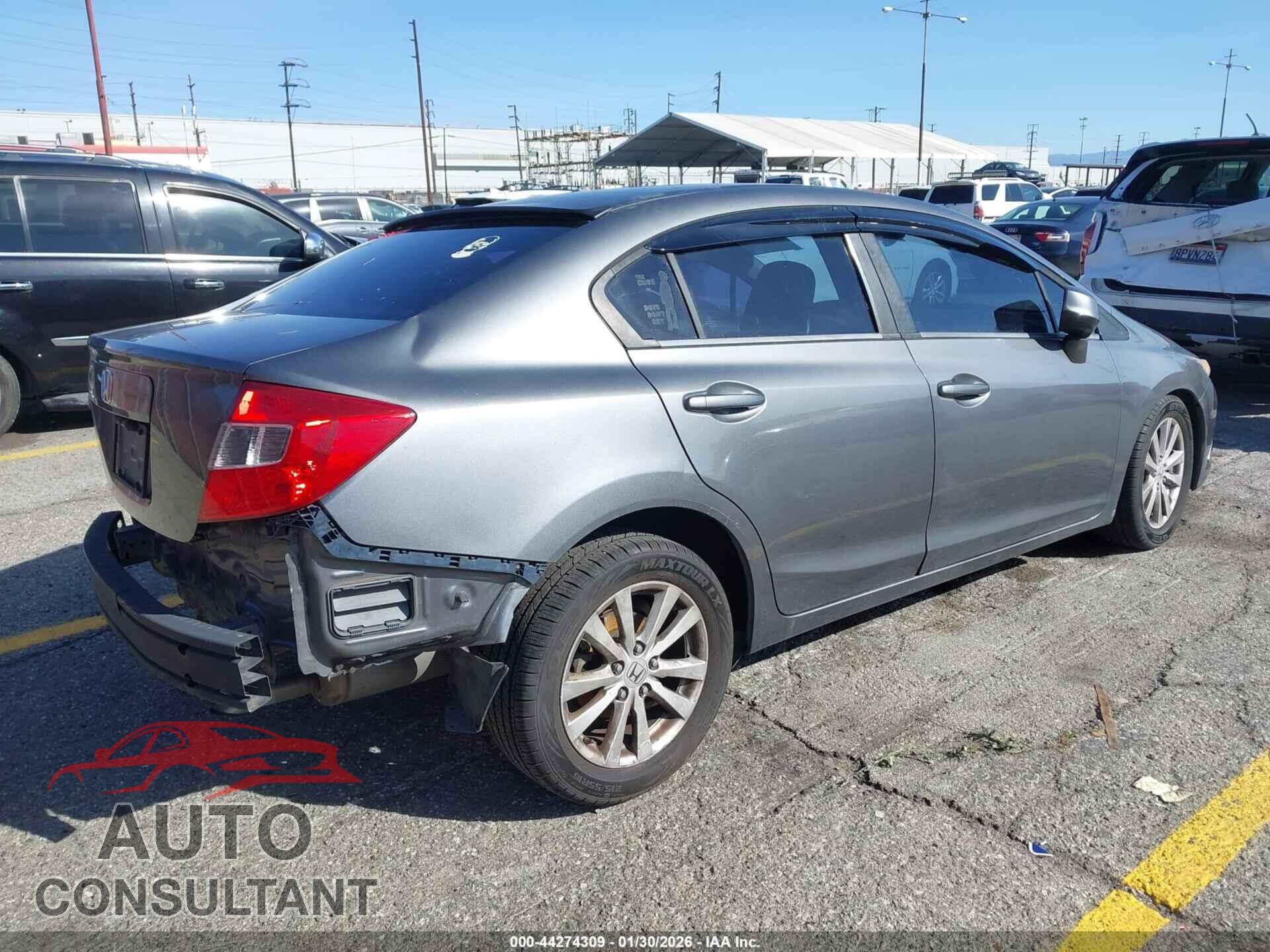 HONDA CIVIC 2012 - 19XFB2F83CE308479
