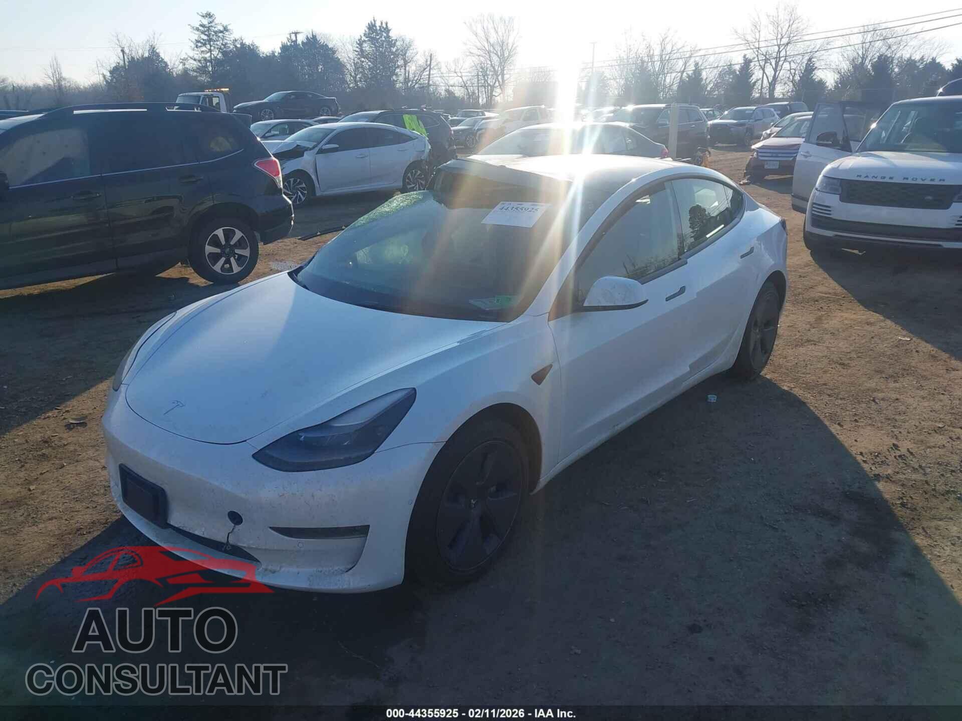 TESLA MODEL 3 2022 - 5YJ3E1EB8NF317564