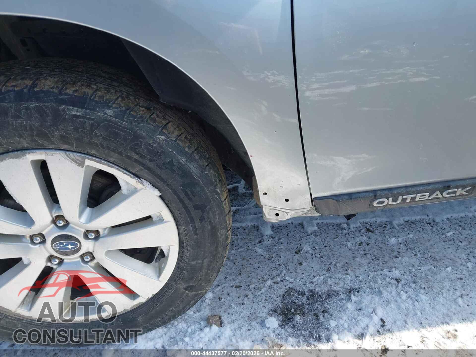 SUBARU OUTBACK 2017 - 4S4BSACC8H3397705