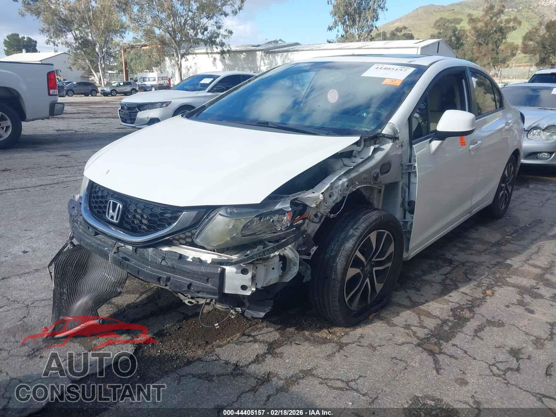 HONDA CIVIC 2013 - 19XFB2F82DE279638