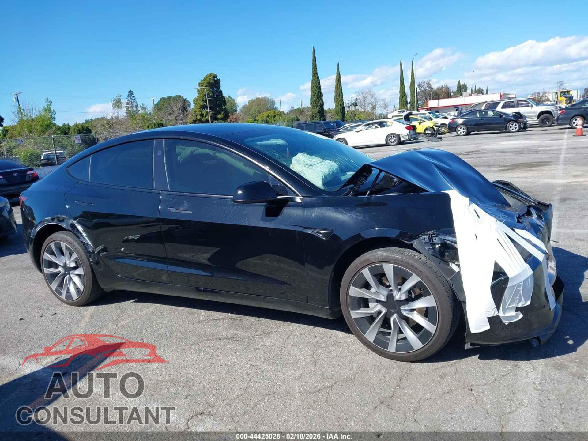 TESLA MODEL 3 2025 - 5YJ3E1EB6SF873819