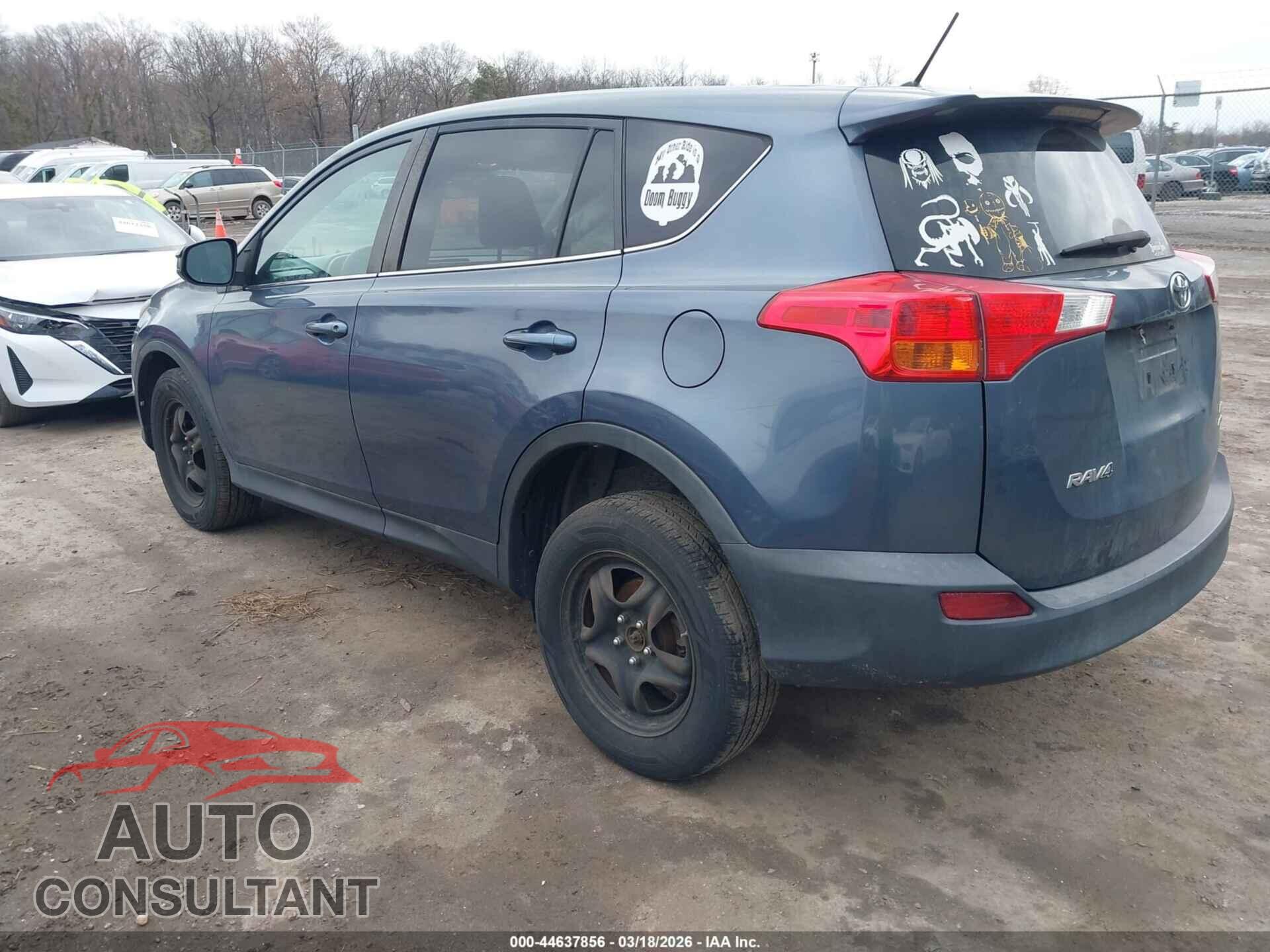 TOYOTA RAV4 2013 - 2T3BFREV8DW109825