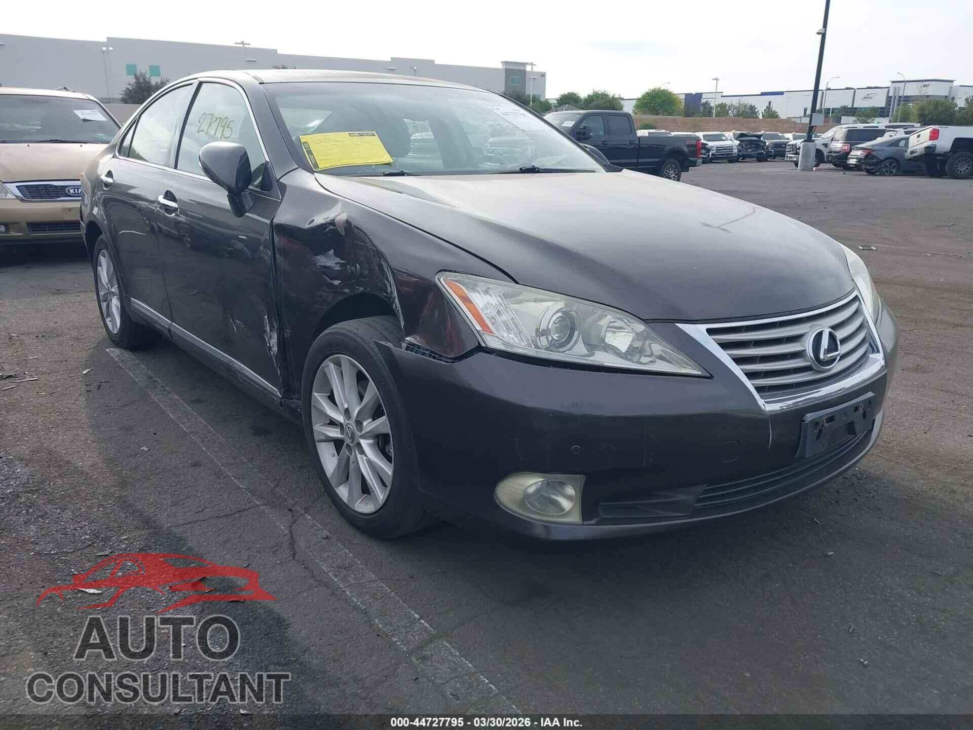 LEXUS ES 350 2010 - JTHBK1EG1A2393641