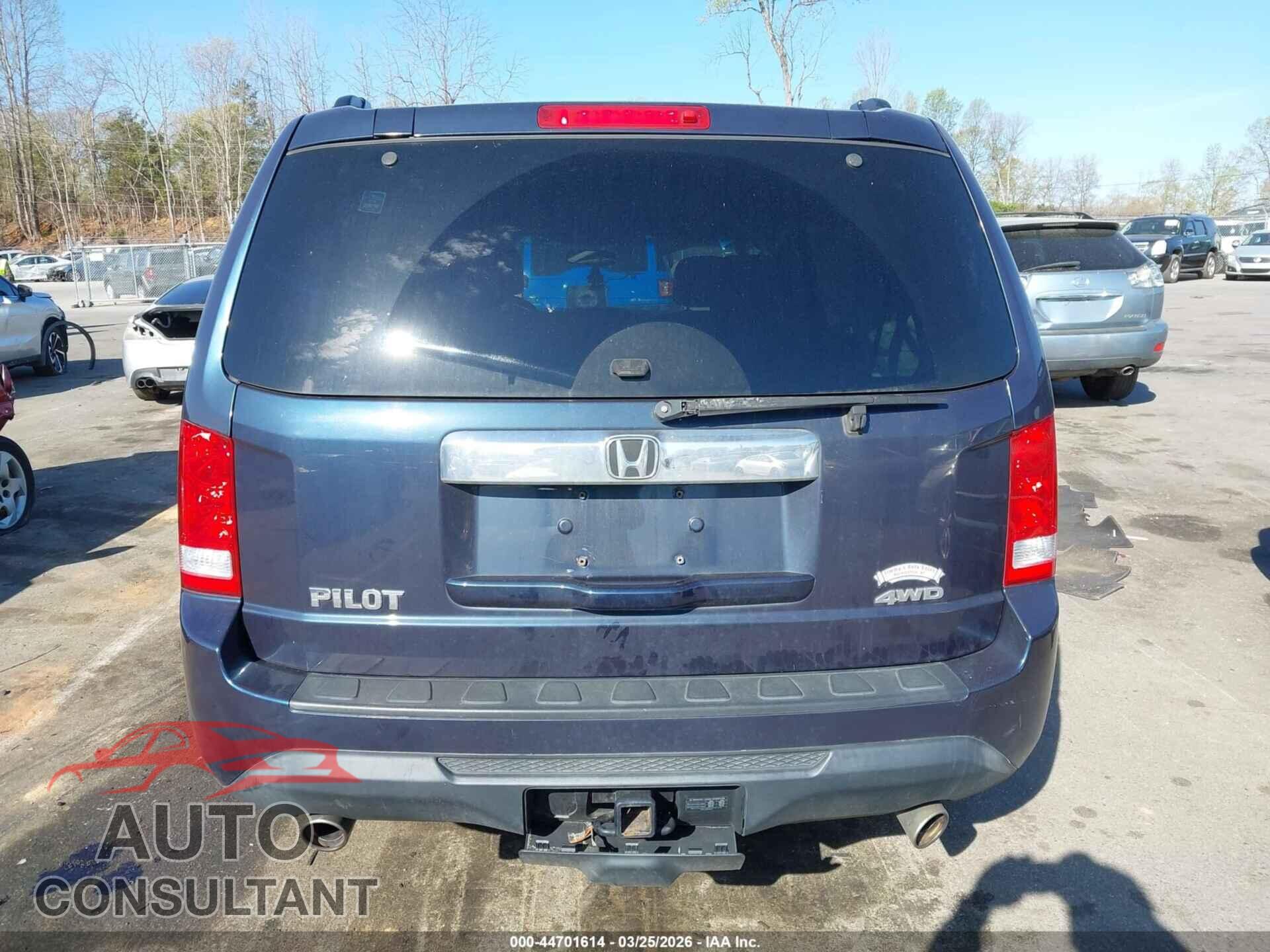 HONDA PILOT 2012 - 5FNYF4H46CB046146