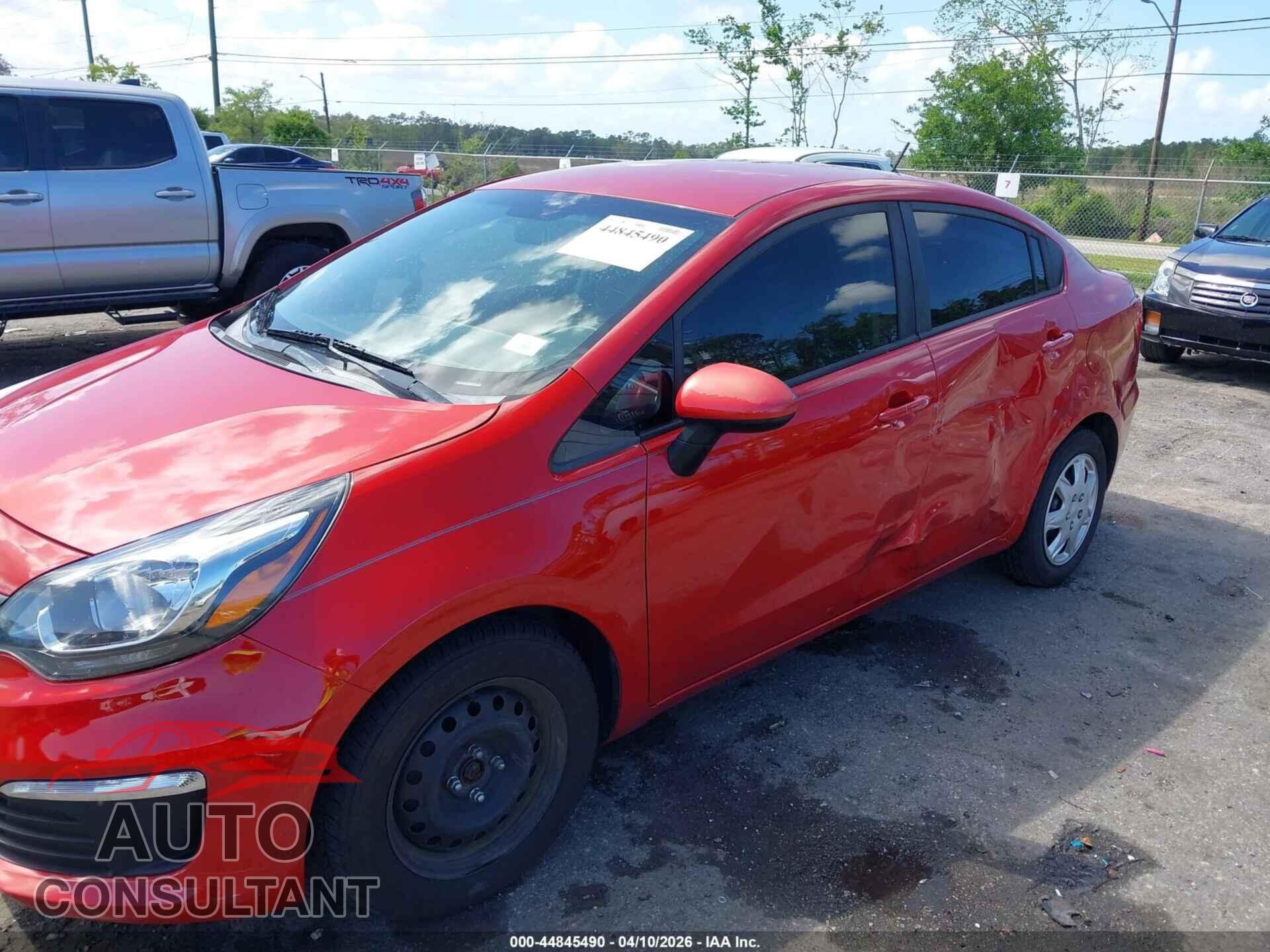 KIA RIO 2017 - KNADM4A3XH6099406