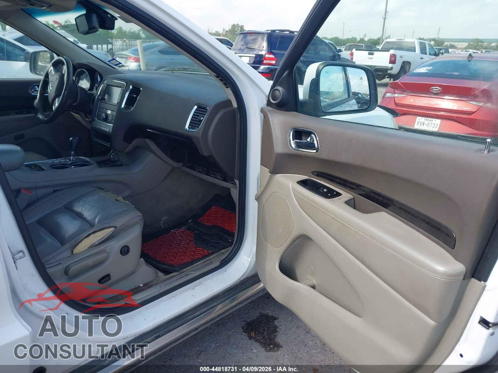 DODGE DURANGO 2013 - 1C4RDHDGXDC632686
