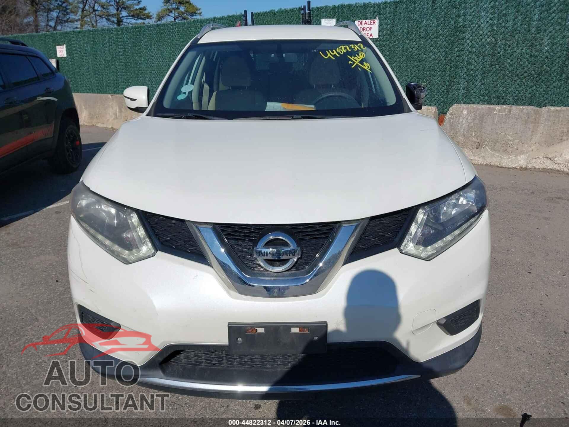 NISSAN ROGUE 2016 - KNMAT2MV2GP654643